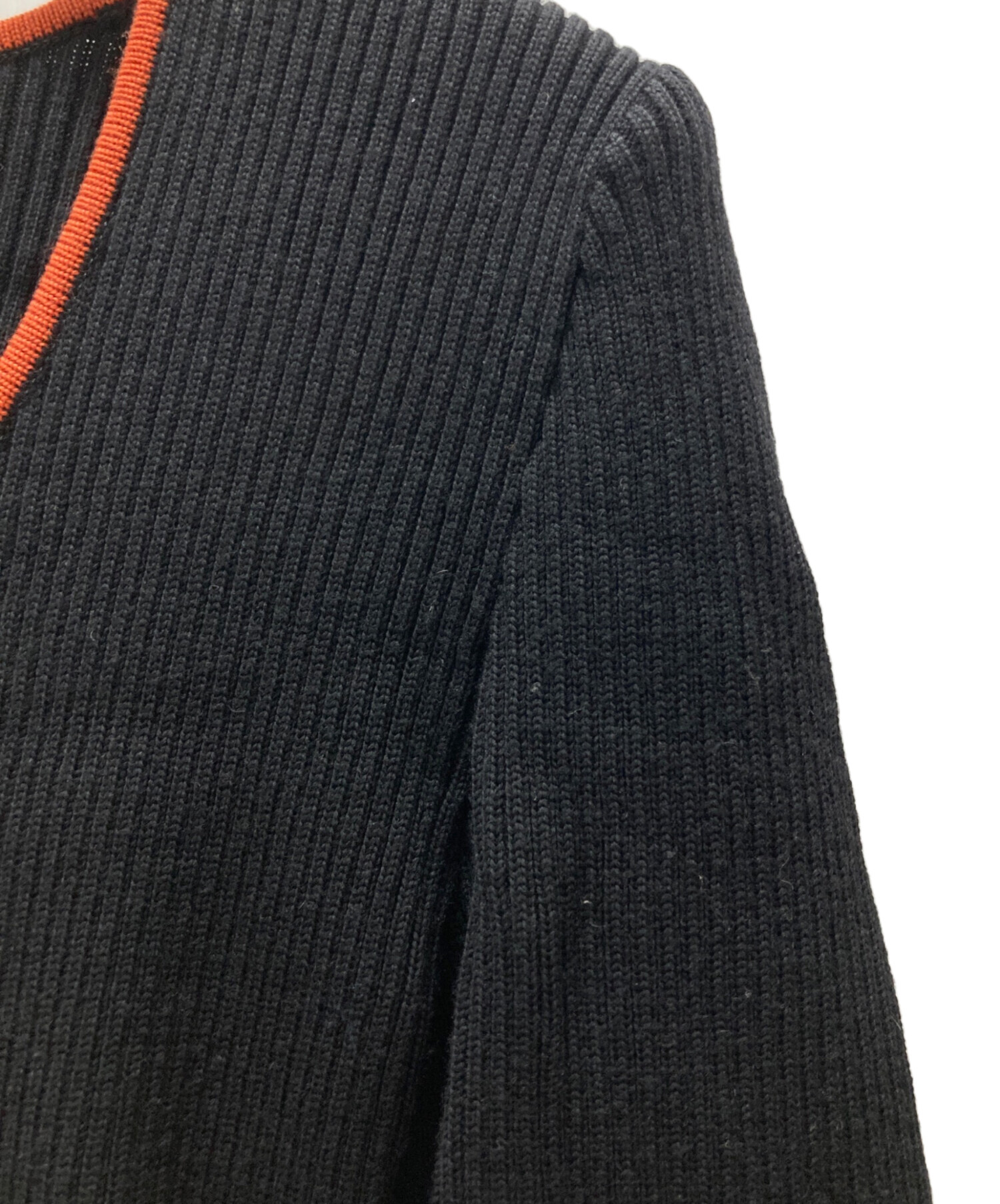 中古・古着通販】FOXEY (フォクシー) ニットワンピース ネイビー