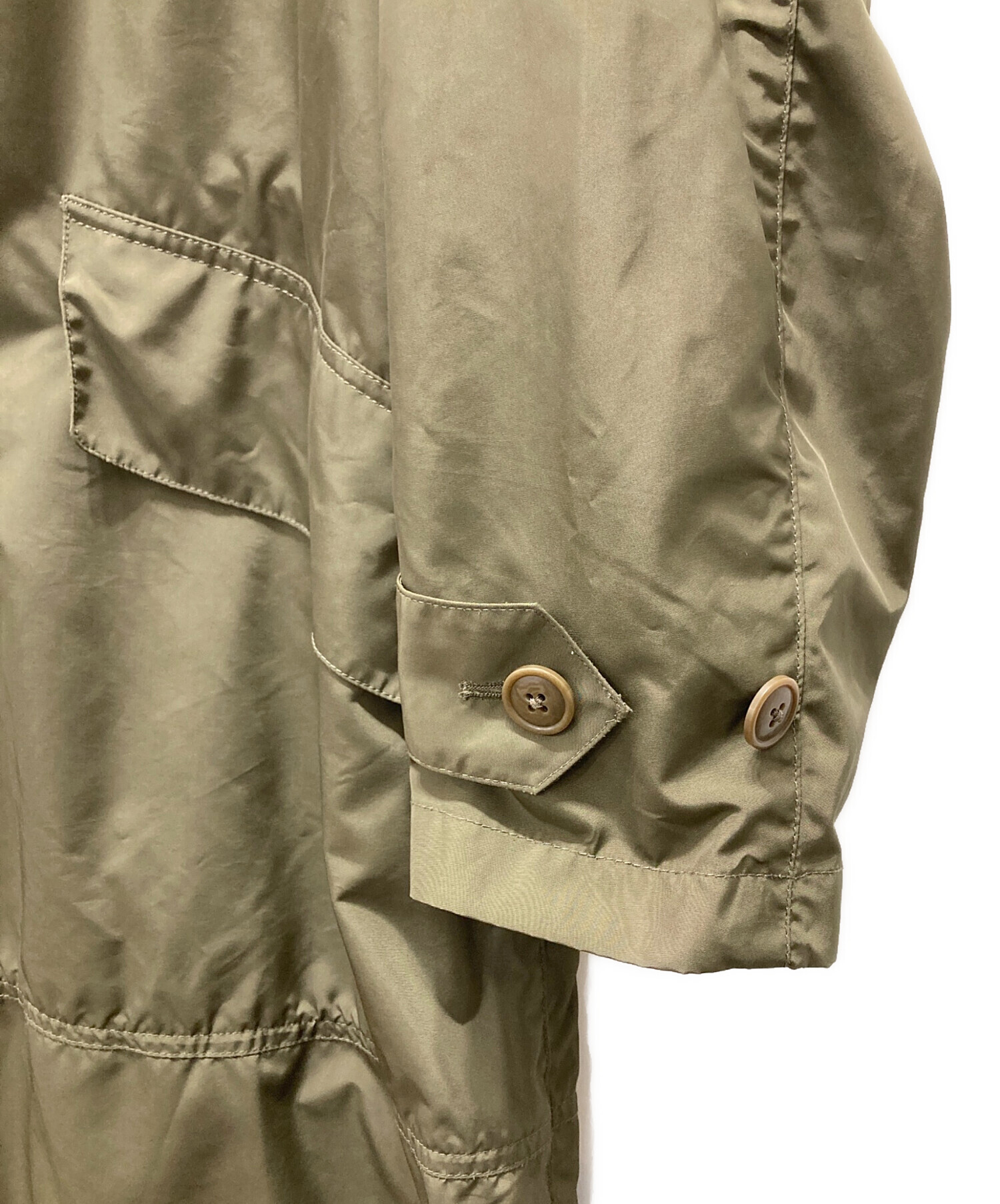 中古・古着通販】Barbour (バブアー) SINGLE BREASTED COAT カーキ