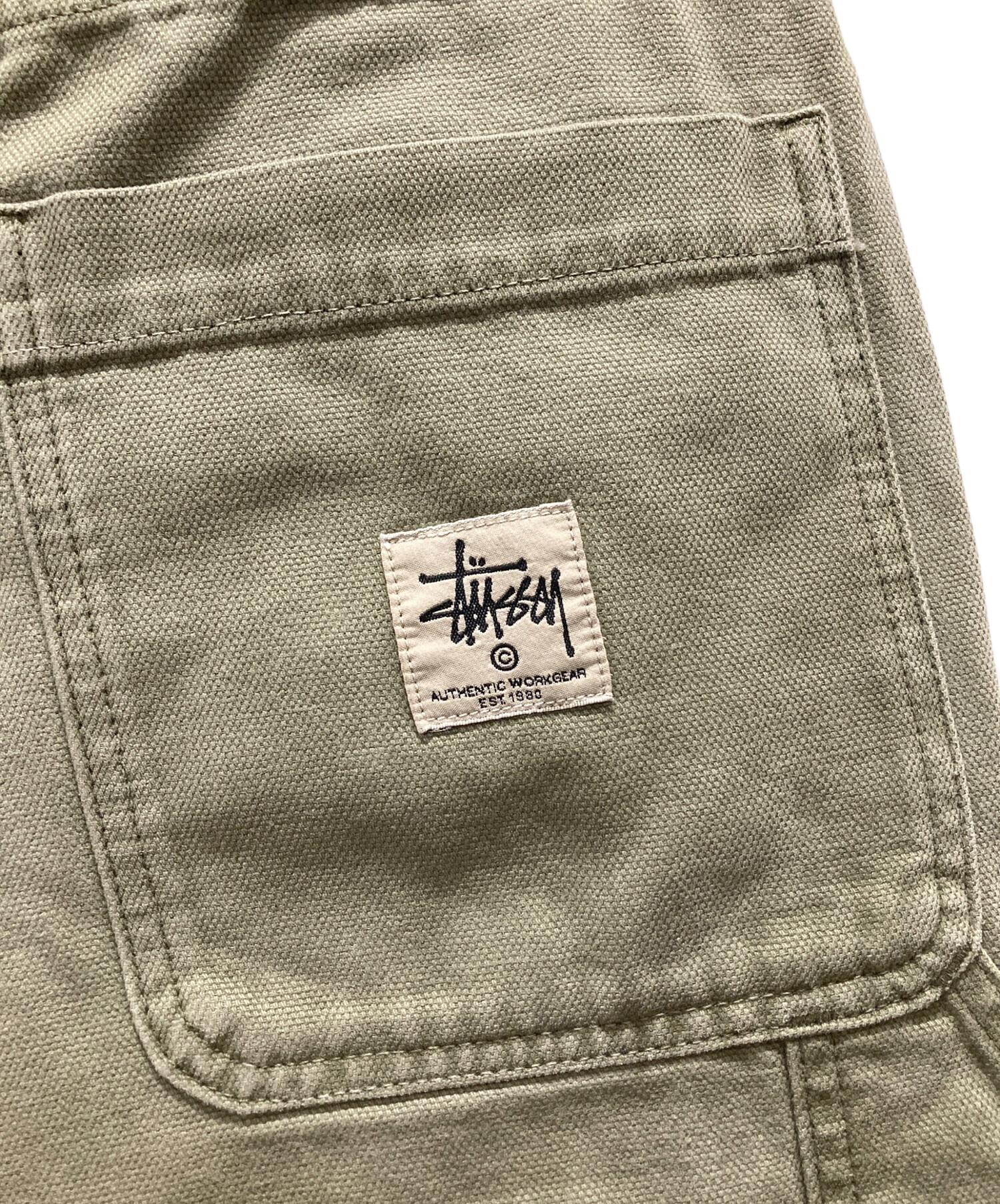 Stussy ダブルニーワークパンツ　ボロ Stussy ダブルニーワークパンツ ボロ