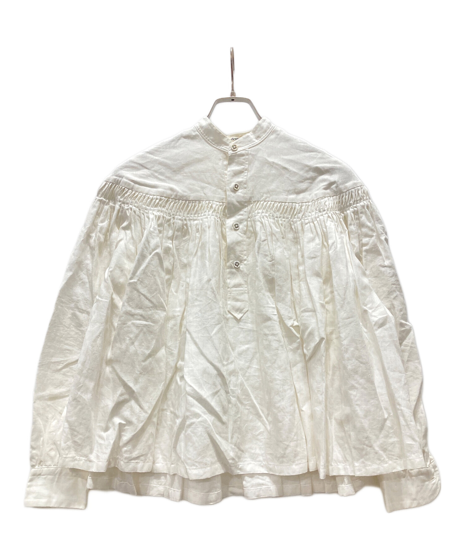 中古・古着通販】SCYE (サイ) リネンタックブラウス/Linen Tucked Half
