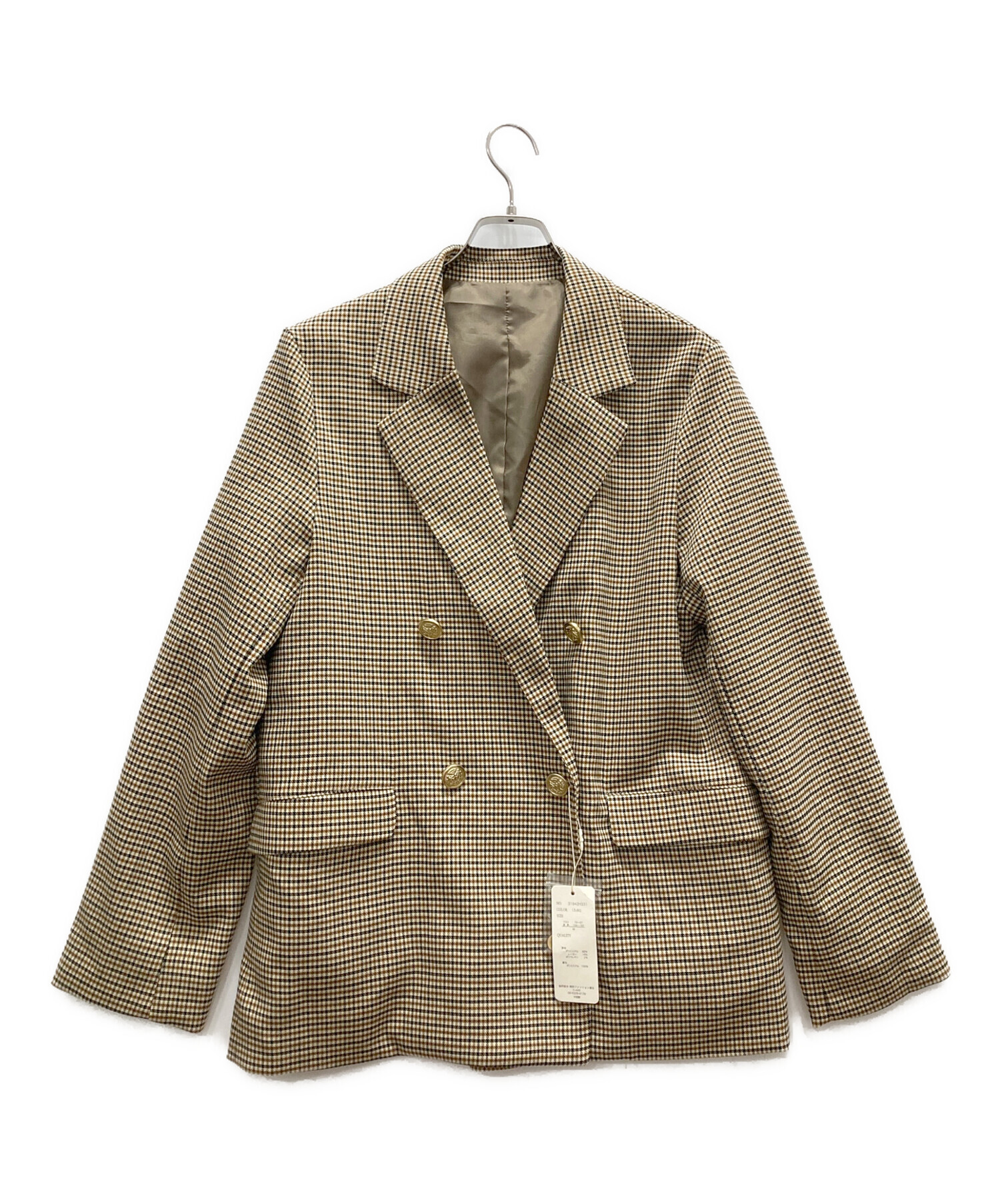 中古・古着通販】Gready Brilliant (グレディ ブリリアン) 金釦ダブル 