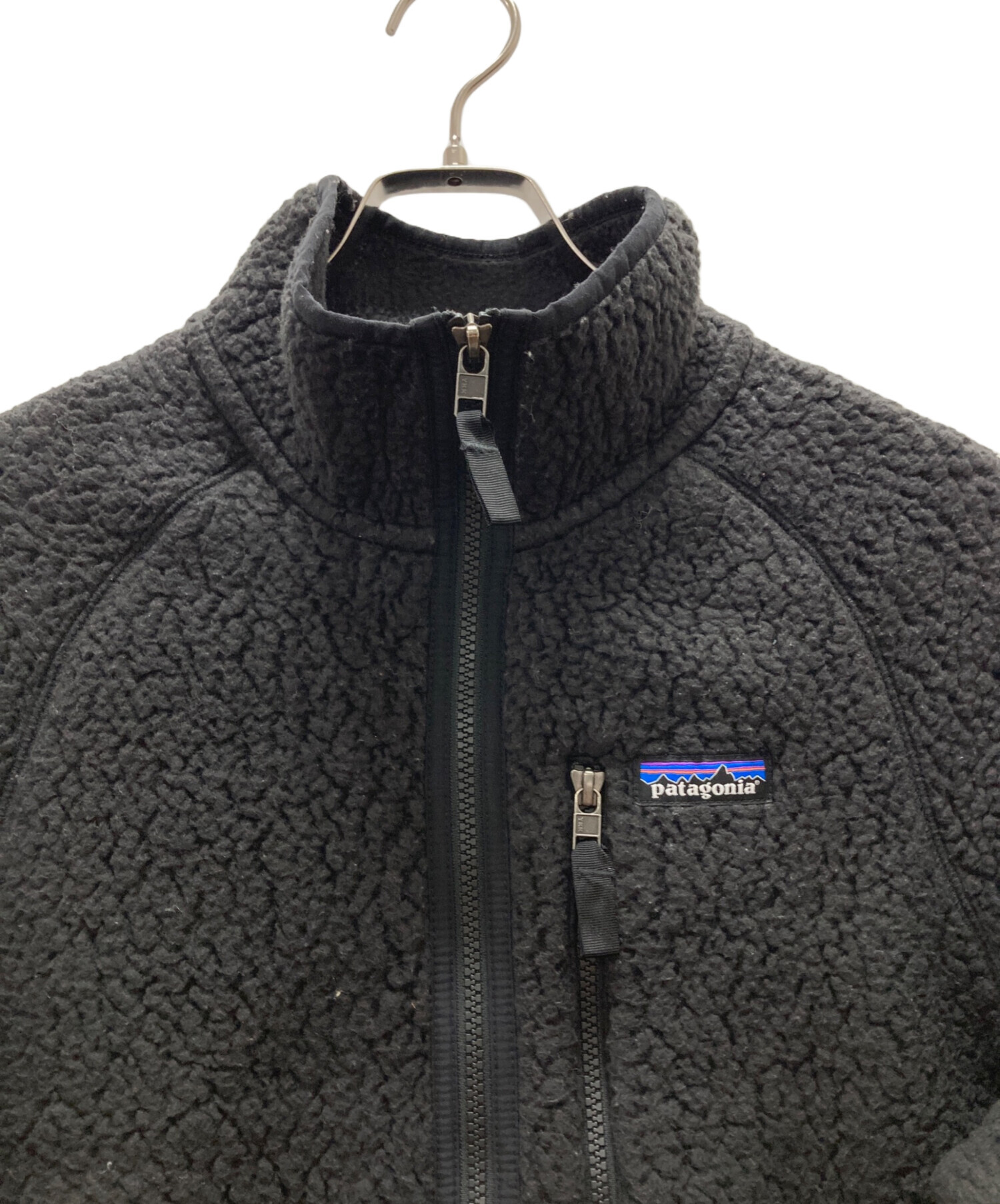 patagonia　パタゴニア　ナイロンボアジャケット　ブラック　ダメージあり 中古・古着通販】Patagonia (パタゴニア) ボアジャケット ブラック