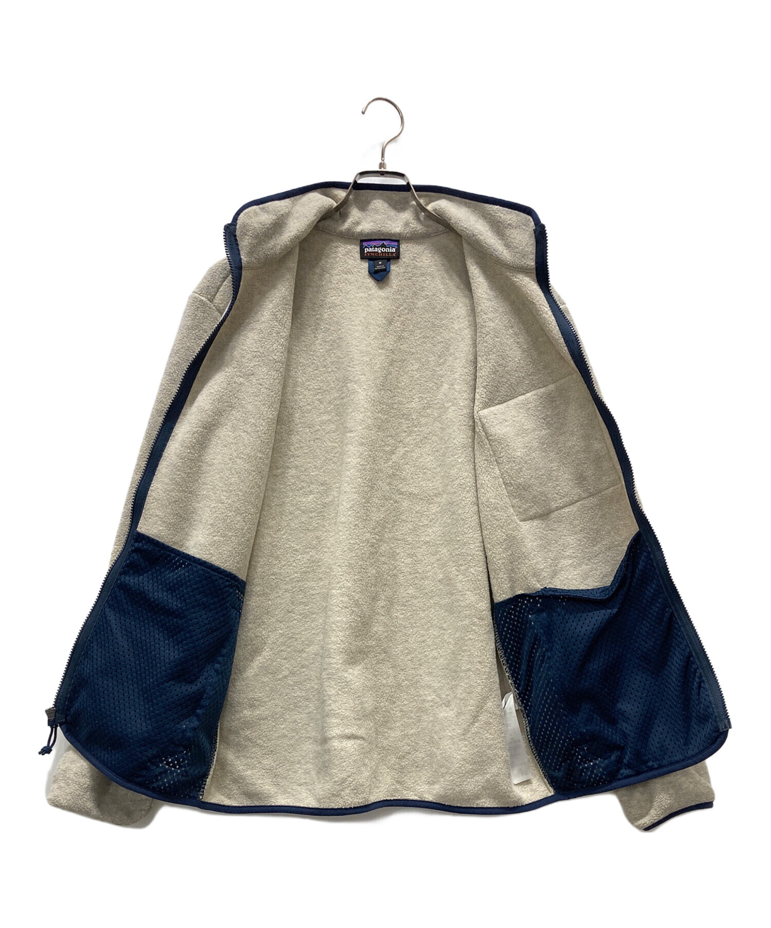 patagonia フリースジャケット アイボリー/ネイビー 18年製 Patagonia 