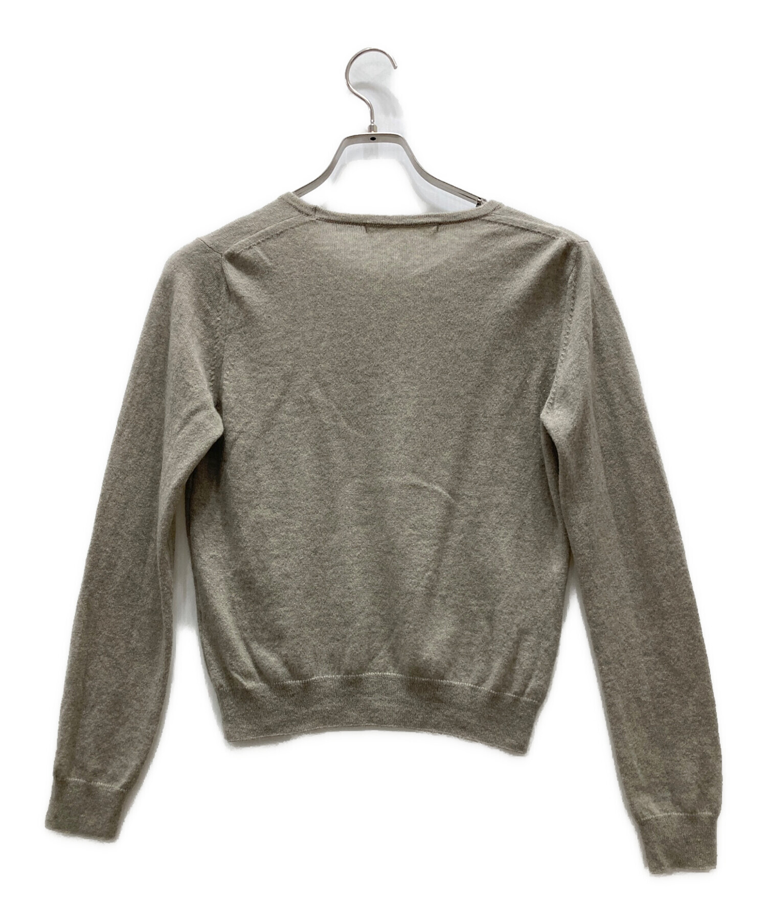 中古・古着通販】evam eva (エヴァムエヴァ) カシミヤニット ベージュ