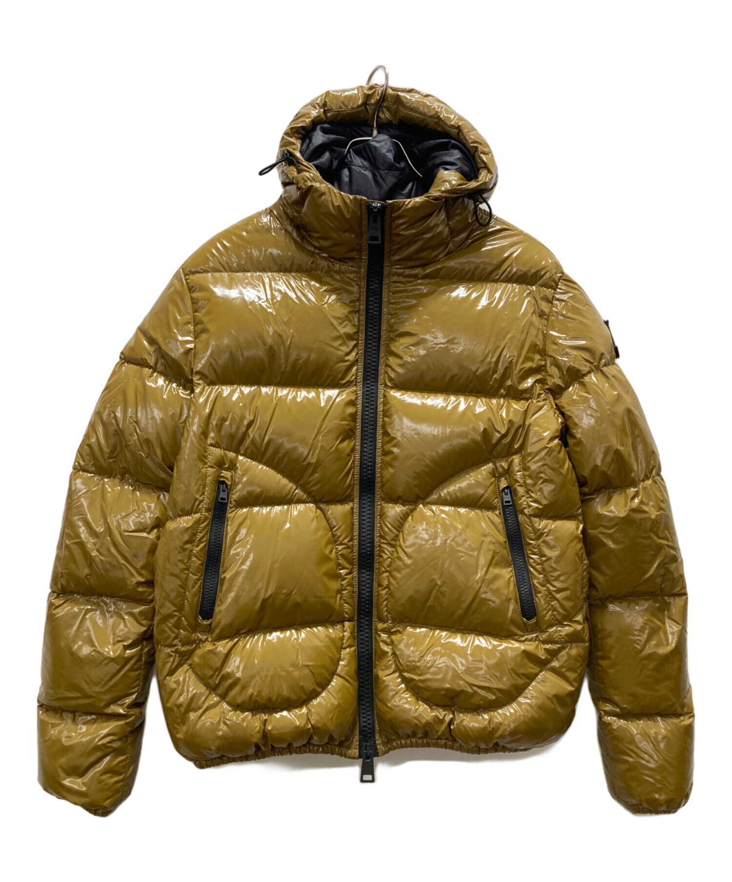未使用品HERNO ヘルノ XL肩ロゴグロッシーコーティング ダウンジャケット 中古・古着通販】HERNO (ヘルノ) グロッシーコーティング ダウン