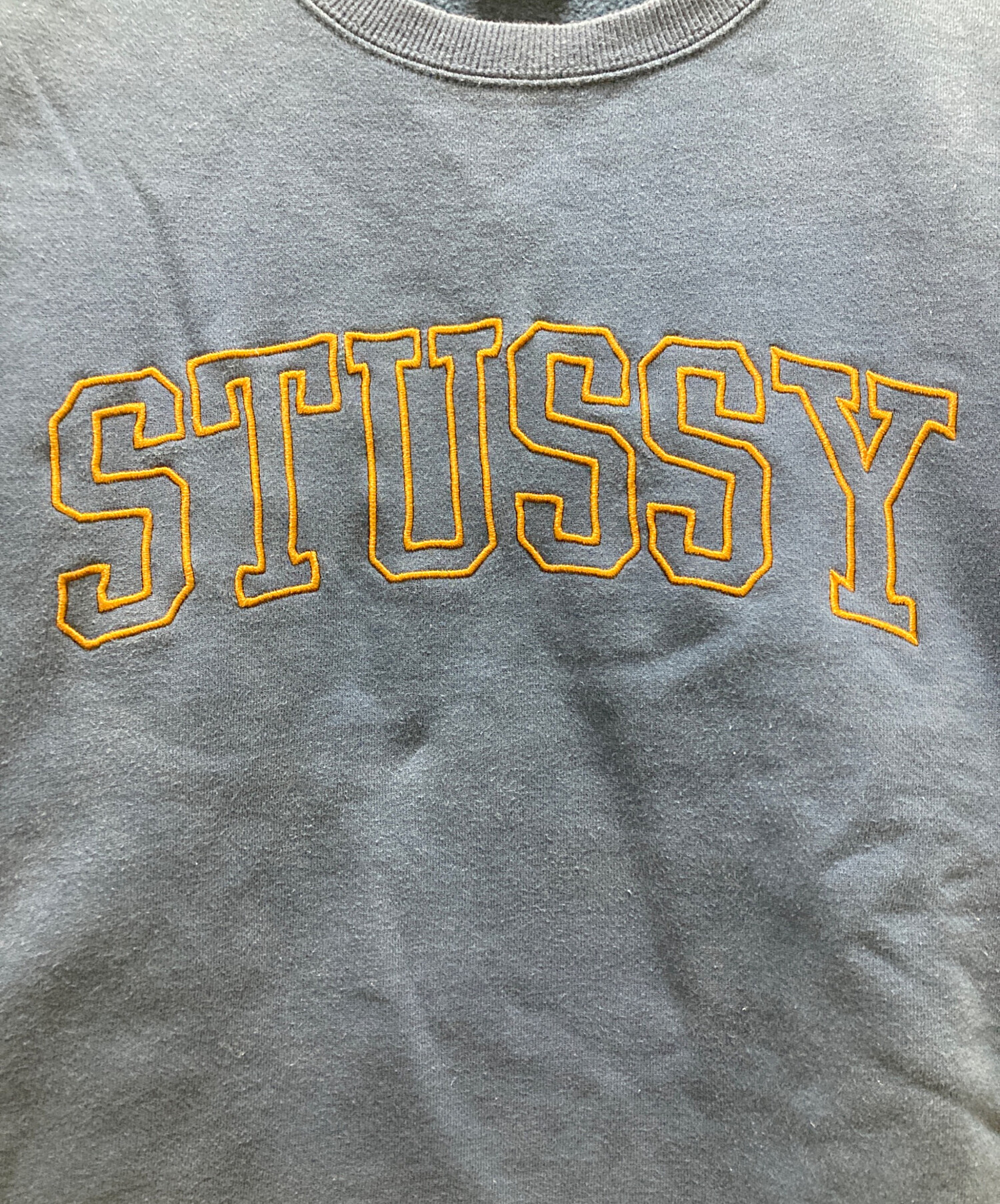 中古・古着通販】stussy (ステューシー) アウトラインロゴスウェット