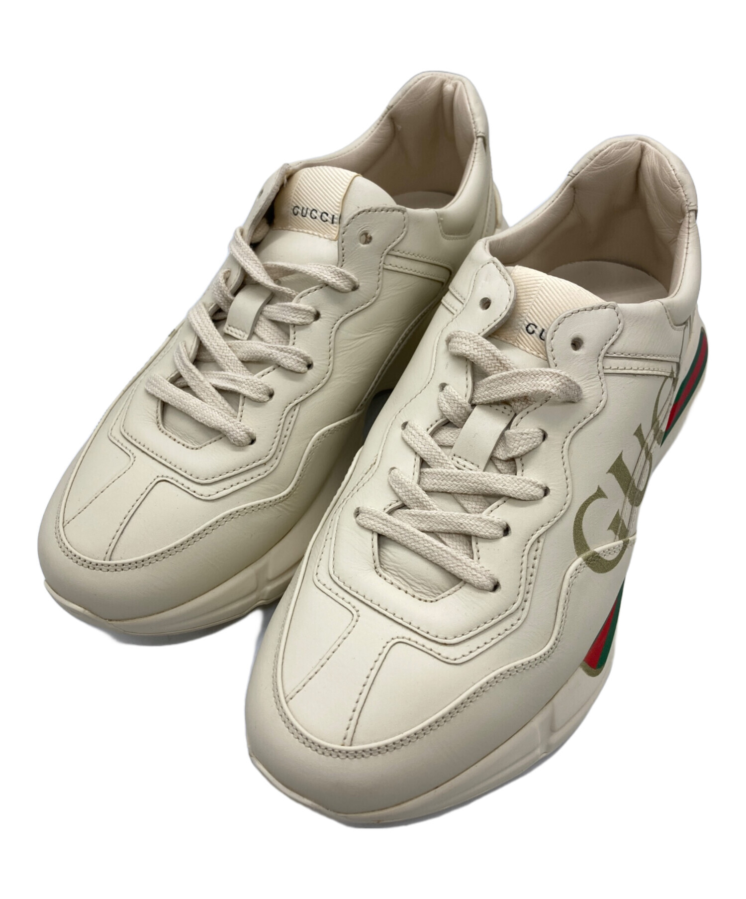 中古・古着通販】GUCCI (グッチ) ライトンシェリーラインスニーカー