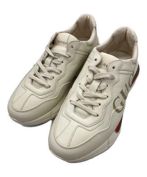 GUCCI グッチ シェリーライン GG柄 スニーカー ベージュ系 サイズ36 中古・古着通販】GUCCI (グッチ) ライトンシェリーラインスニーカー