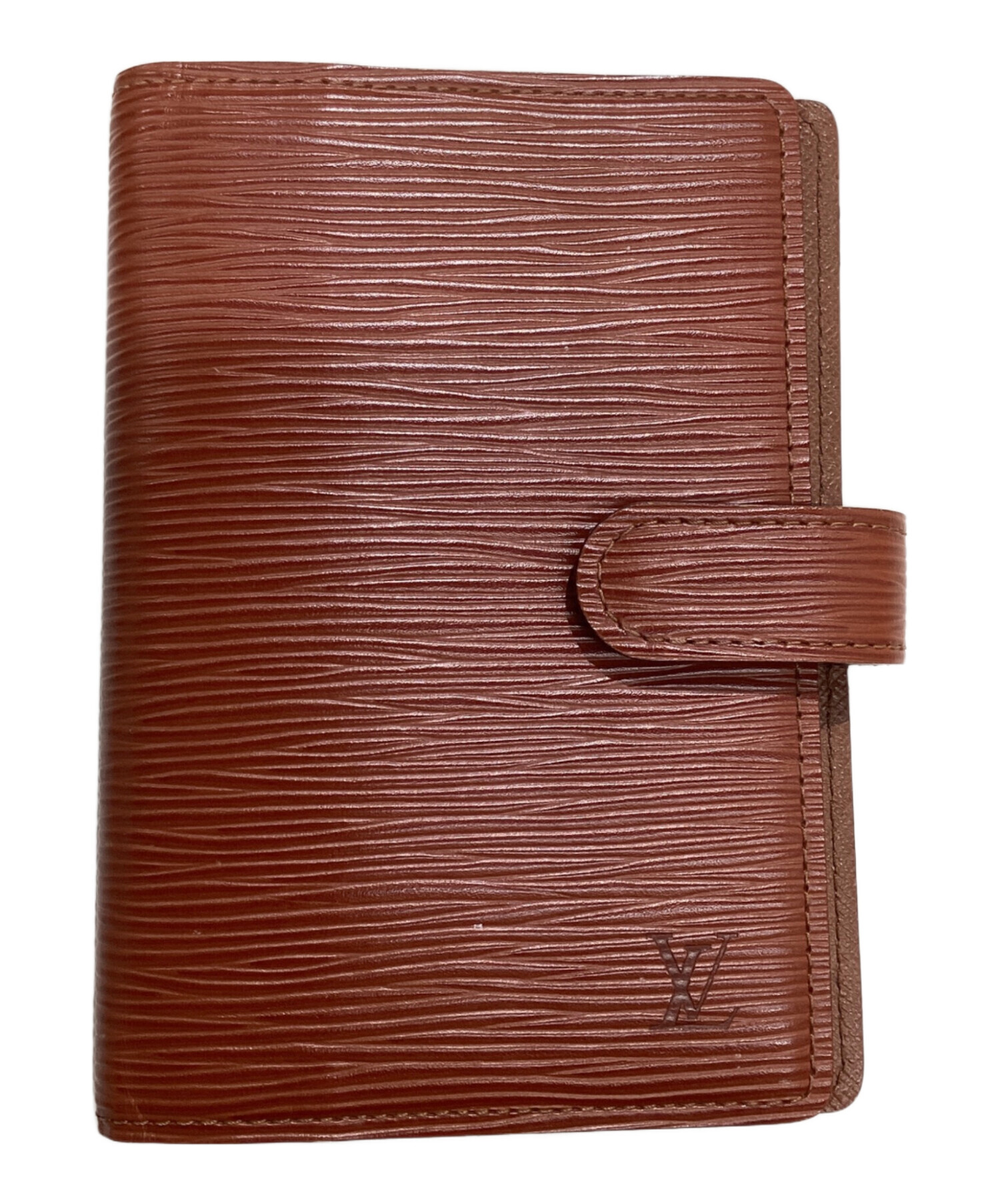 ルイヴィトン　手帳　カバー　LOUIS VUITTON 中古・古着通販】LOUIS VUITTON (ルイ ヴィトン) 手帳カバー ブラウン