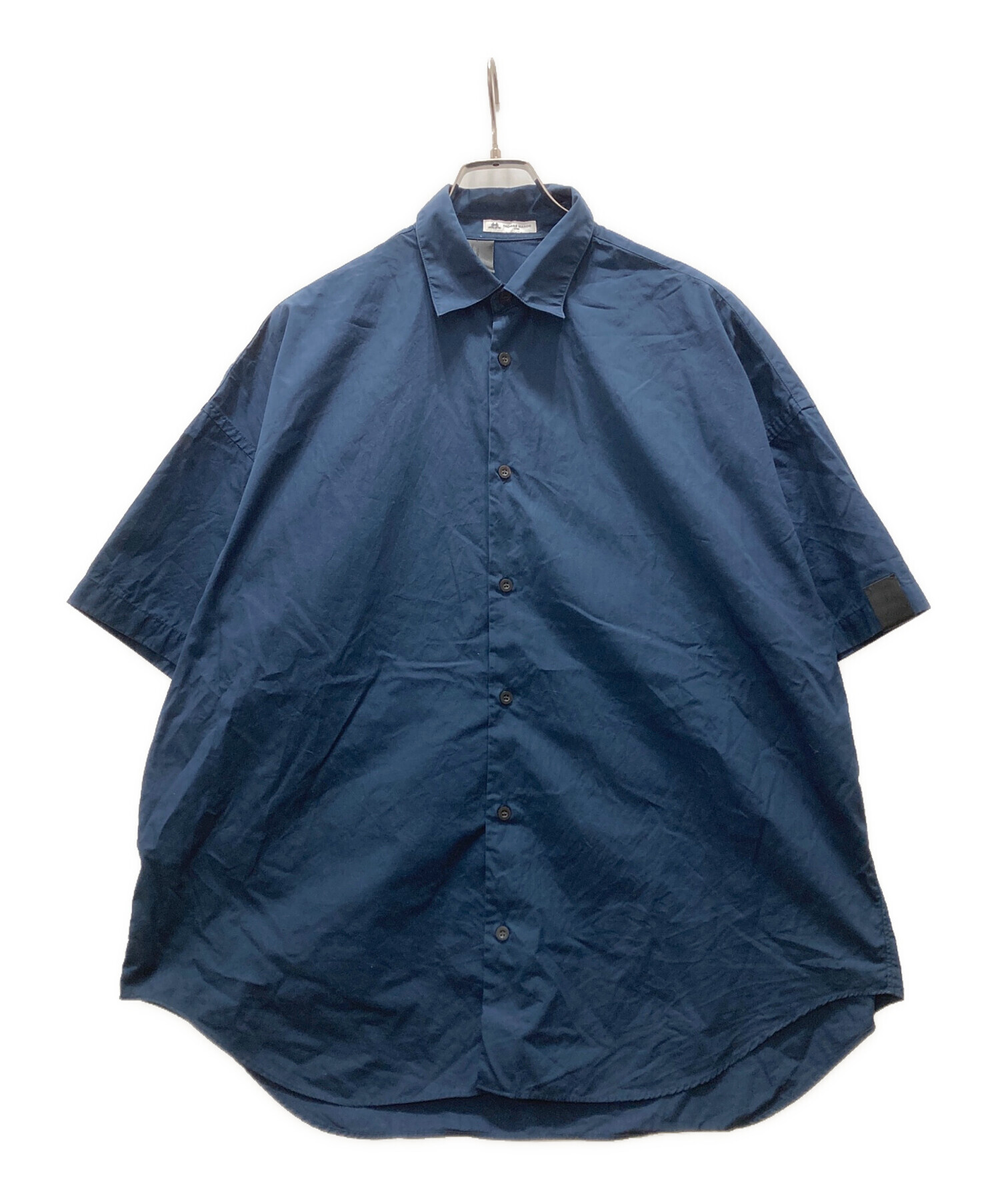 中古・古着通販】N.HOOLYWOOD (エヌ ハリウッド) 半袖シャツ ネイビー