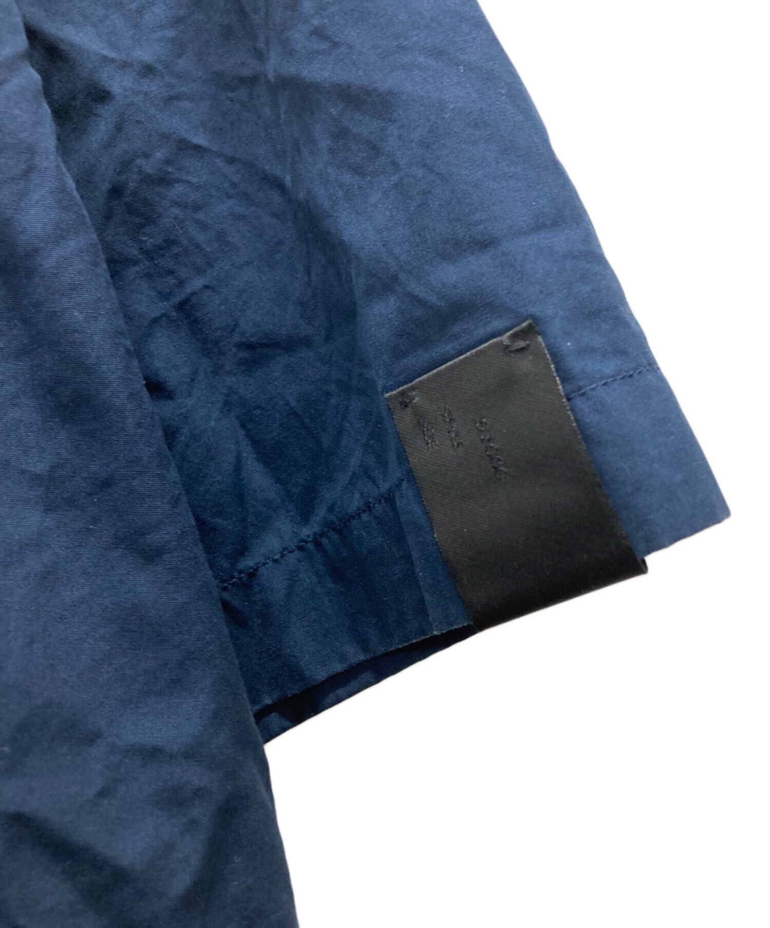 中古・古着通販】N.HOOLYWOOD (エヌ ハリウッド) 半袖シャツ ネイビー