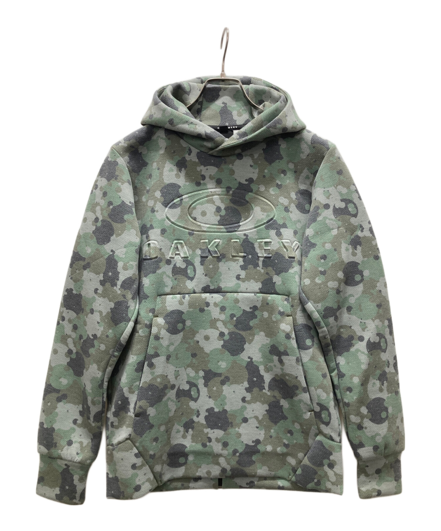 中古・古着通販】OAKLEY (オークリー) カモパーカー グリーン サイズ:S