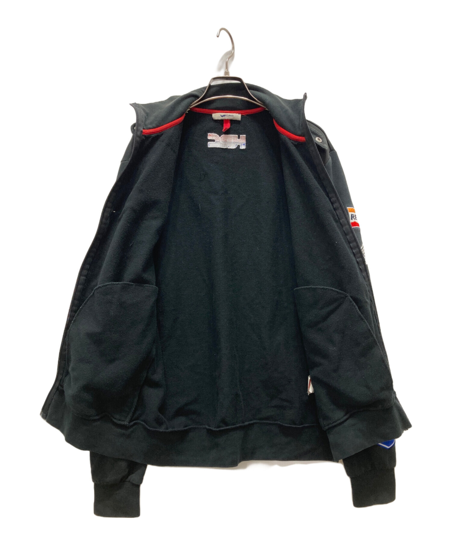 GAS ホンダレーシングジャケット Honda racing jacket vintage Size Big Logo Sponsor Gas Hrc | eBay