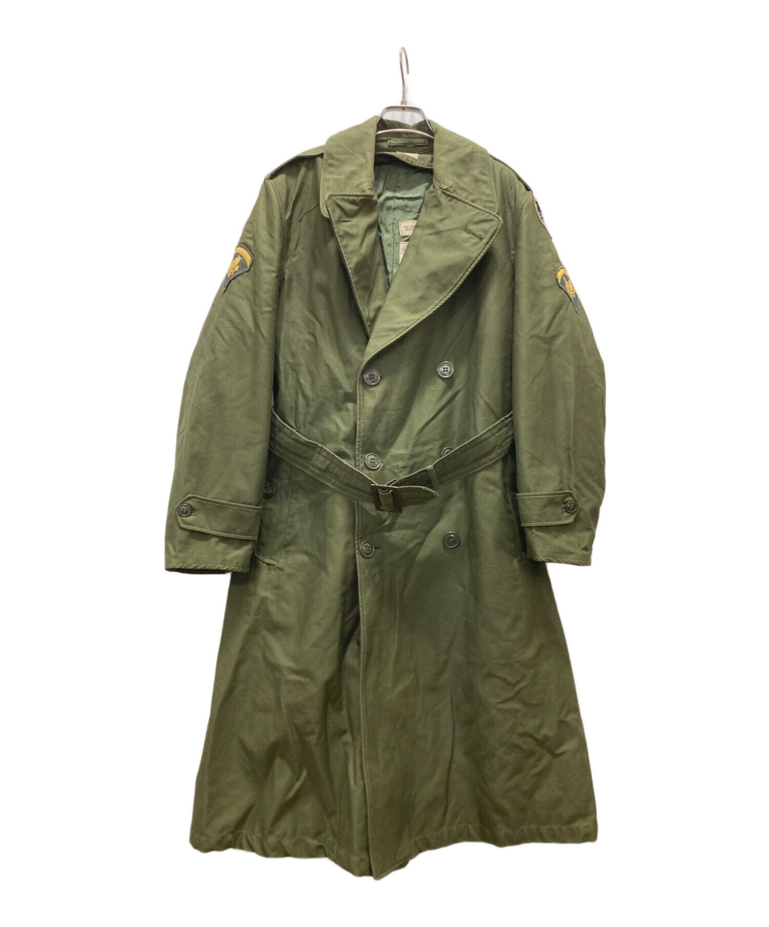 中古・古着通販】USED (ユーズド) ミリタリートレンチコート/オーバー