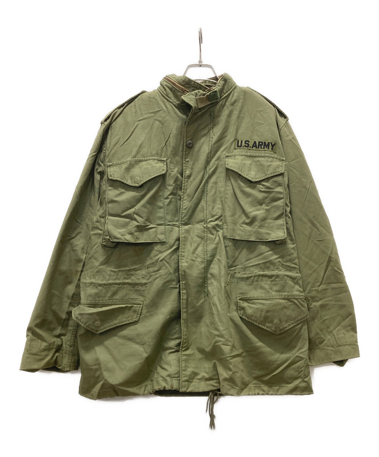 中古・古着通販】USED (ユーズド) ミリタリージャケット カーキ サイズ