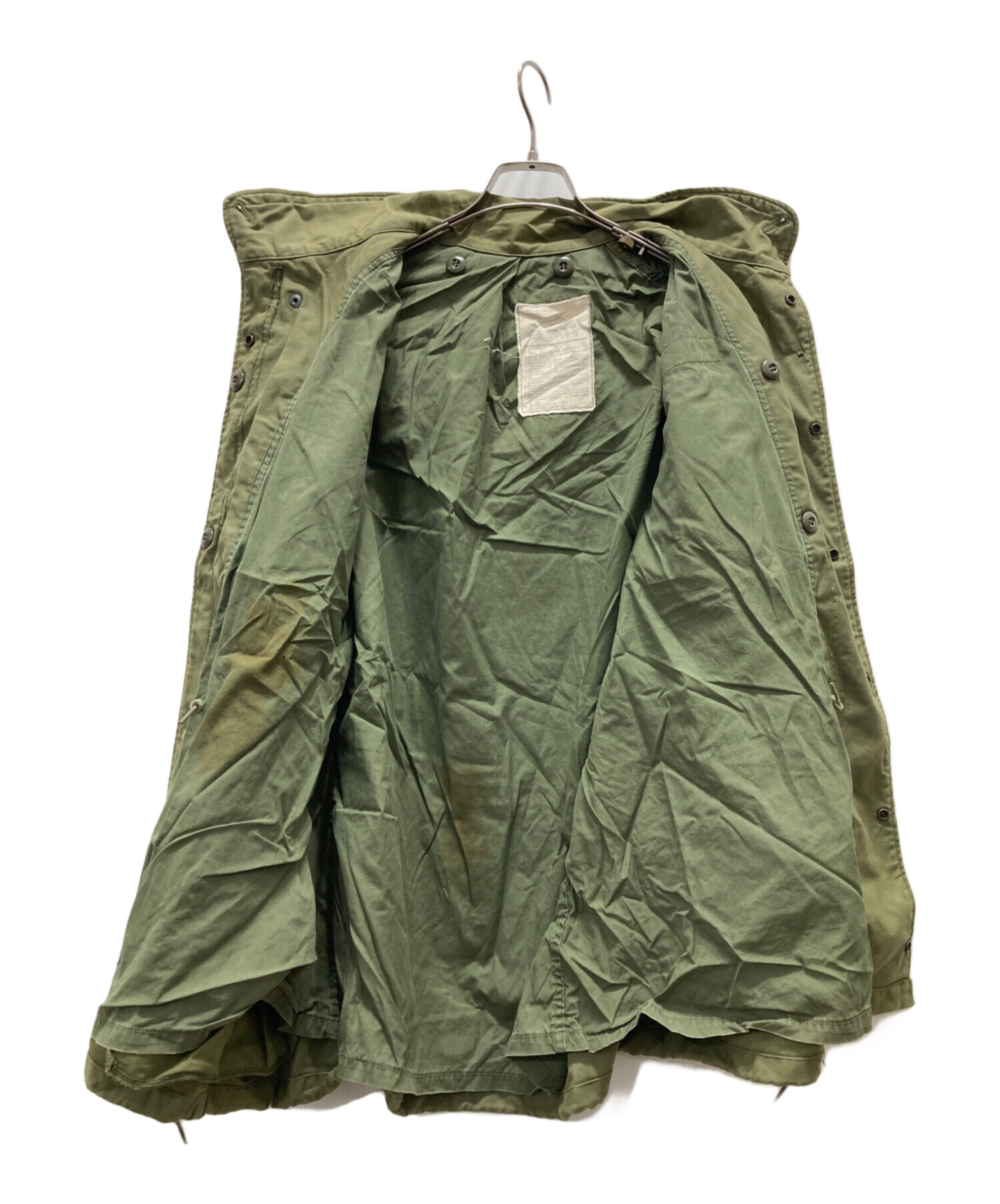 中古・古着通販】USED (ユーズド) ミリタリージャケット カーキ サイズ