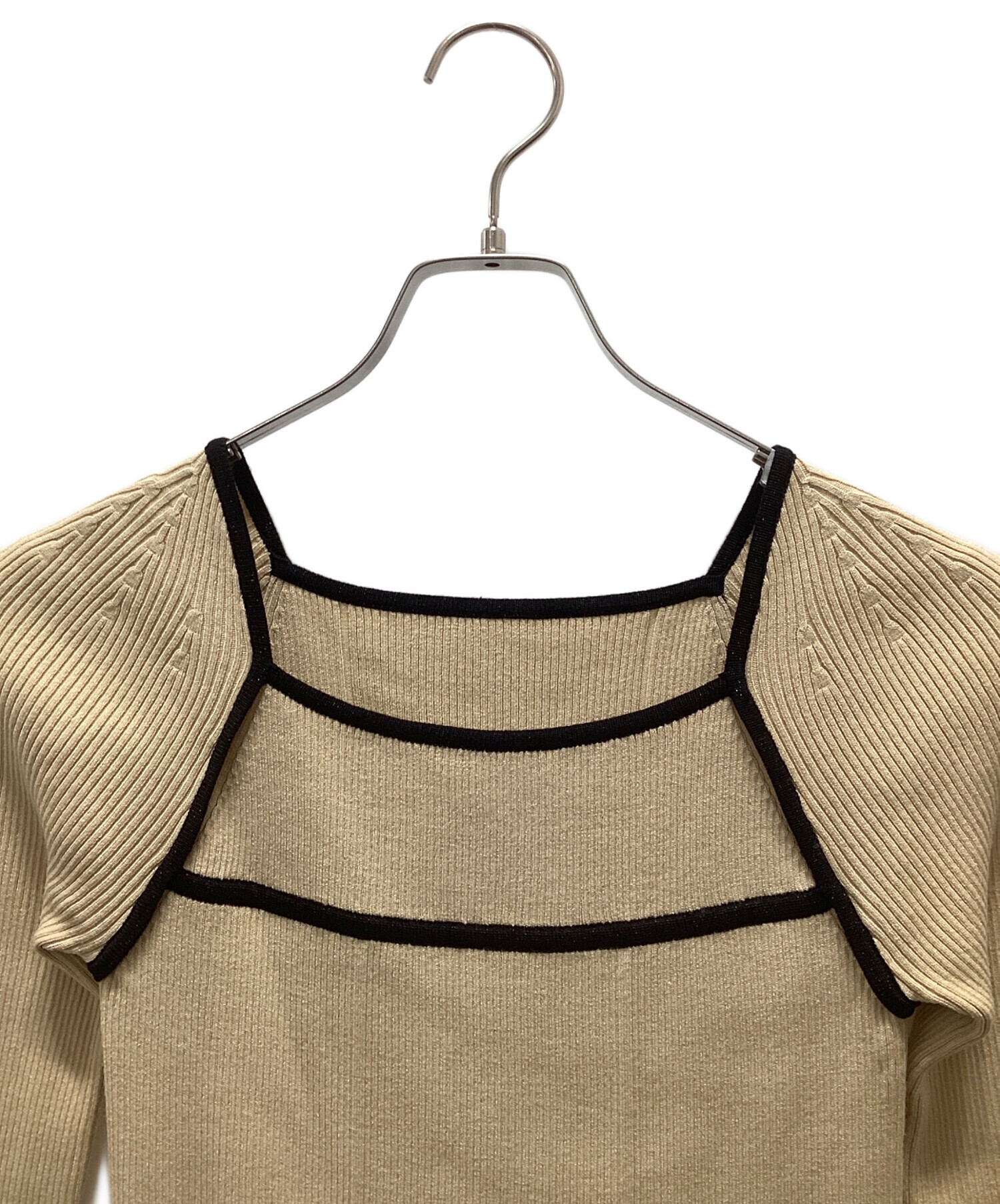 中古・古着通販】Lily Brown (リリーブラウン) バイカラーライン