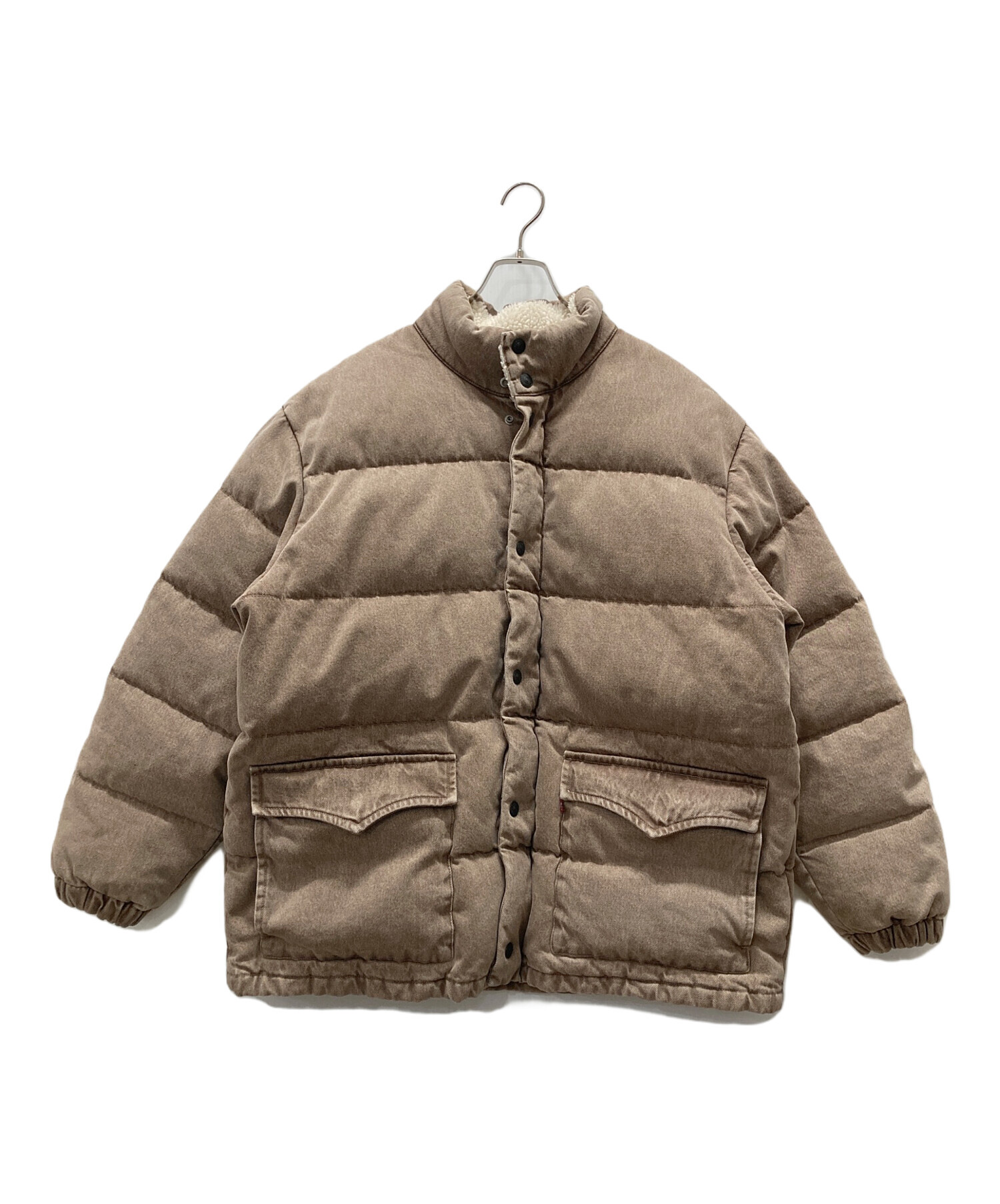 LEVI'S　リーバイス　ダウンジャケット　サイズL　フルジップ　90s　古着 中古・古着通販】LEVI'S (リーバイス) ダウンジャケット ブラウン