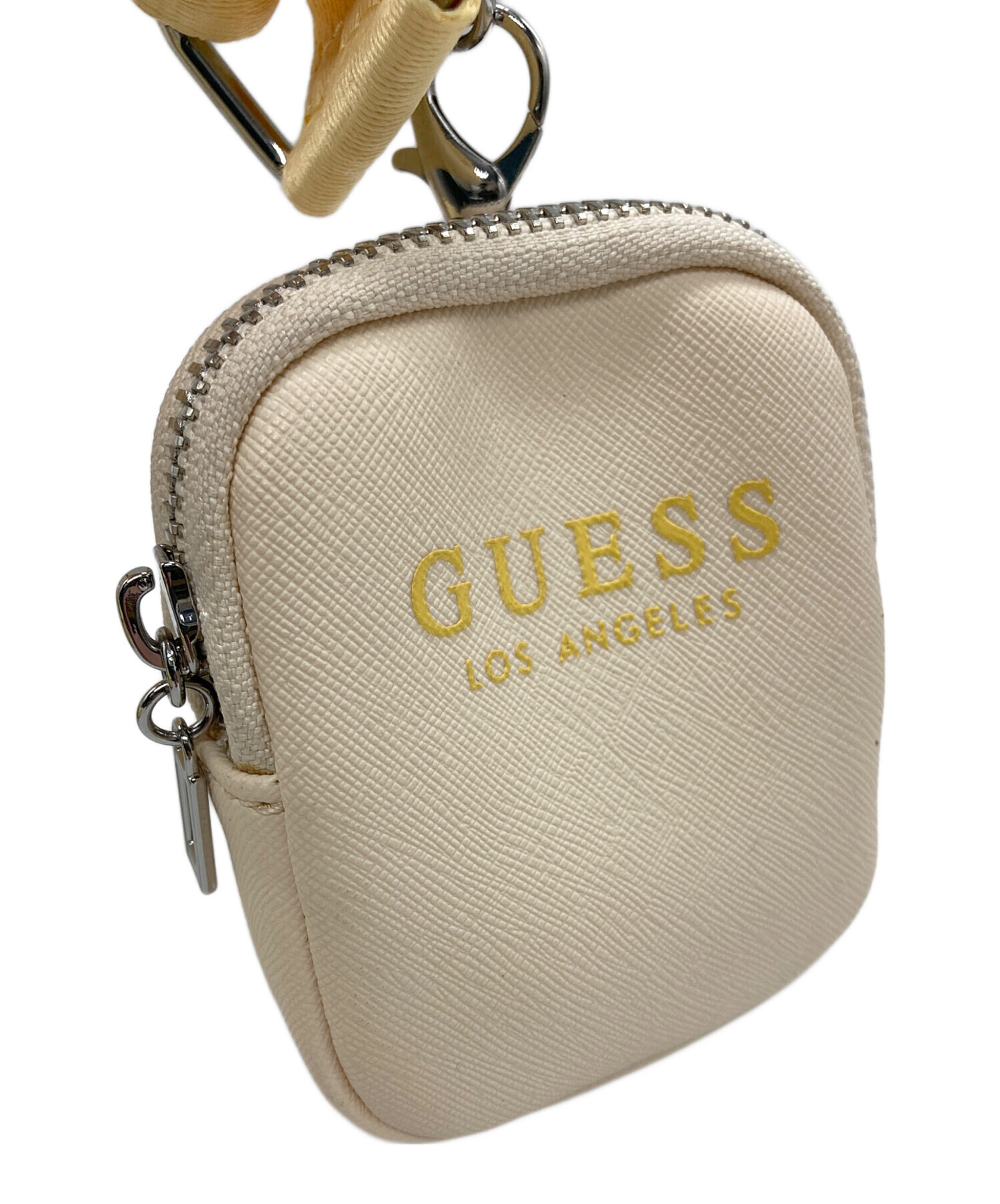 中古・古着通販】GUESS (ゲス) ショルダーバッグ イエロー｜ブランド 
