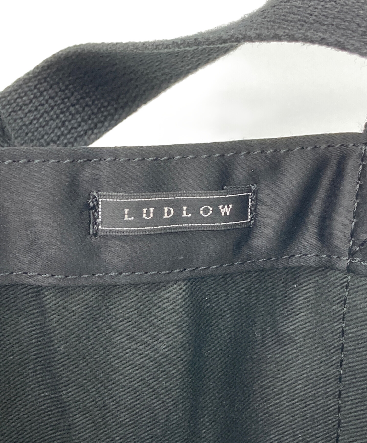 中古・古着通販】LUDLOW (ラドロー) スカラップ ミニトートバッグ