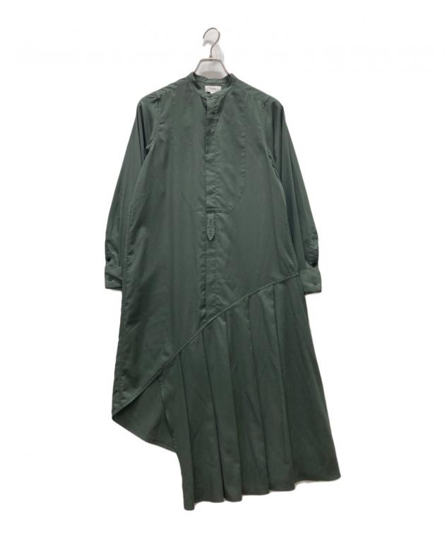 【値下げ】ハイク FD BOSOM SHIRT DRESS シャツワンピース 中古・古着通販】HYKE (ハイク) シャツワンピース/FD BOSOM SHIRT