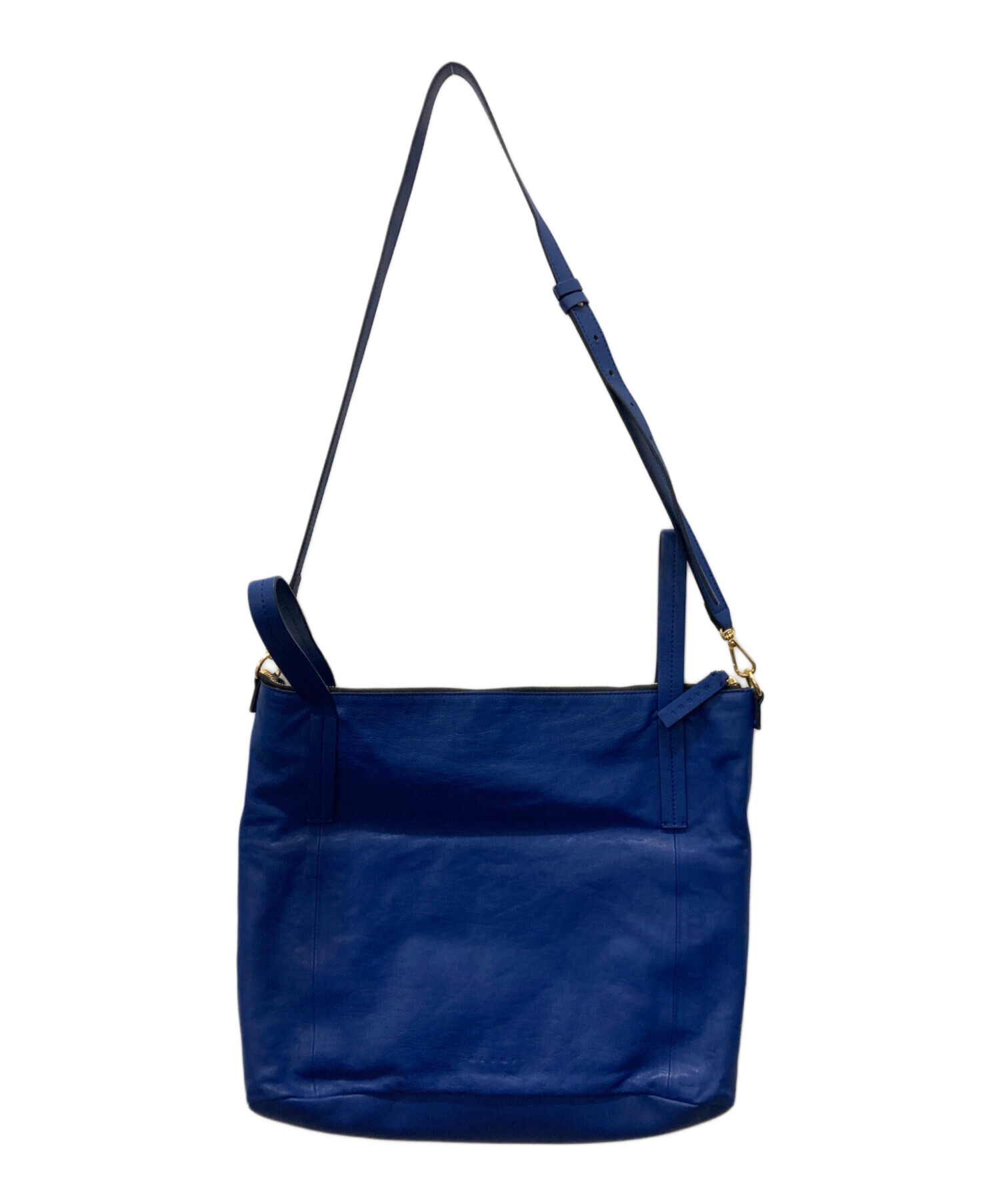 中古・古着通販】MARNI (マルニ) 2WAYショルダーバッグ ブルー