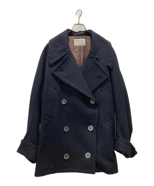 kolor 18aw ピーコート サイズ1 ネイビー doublet(ダブレット) 18AWBonding Oversized Pea CoatオーバーサイズP