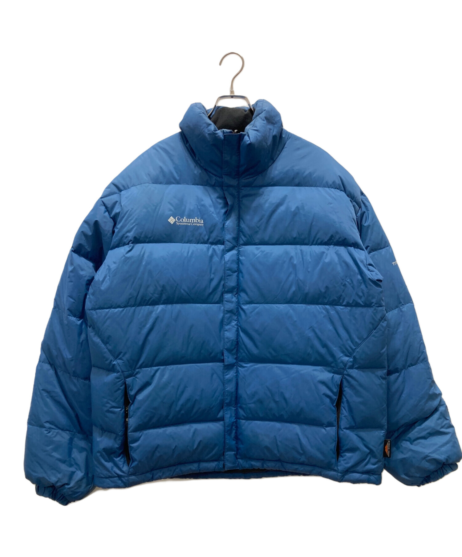 Columbia INTERCHANGE ダウンジャケット Lサイズ 青 Lサイズ Columbia コロンビア ダウンジャケット ブルー｜Yahoo!フリマ