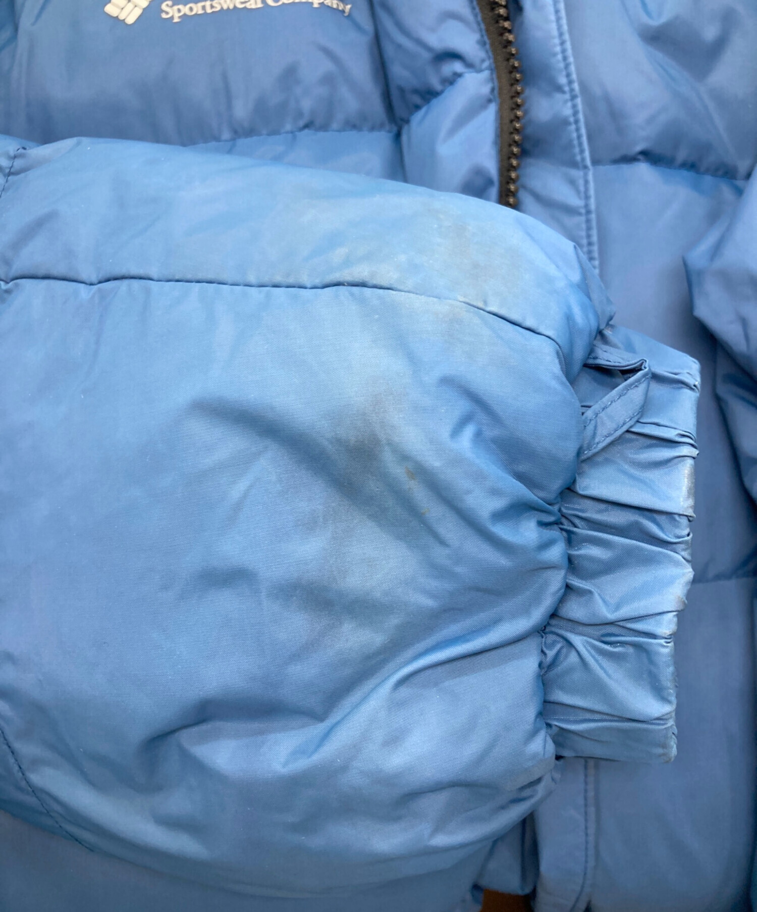 Columbia INTERCHANGE ダウンジャケット Lサイズ 青 中古・古着通販】Columbia (コロンビア) ダウンジャケット ブルー