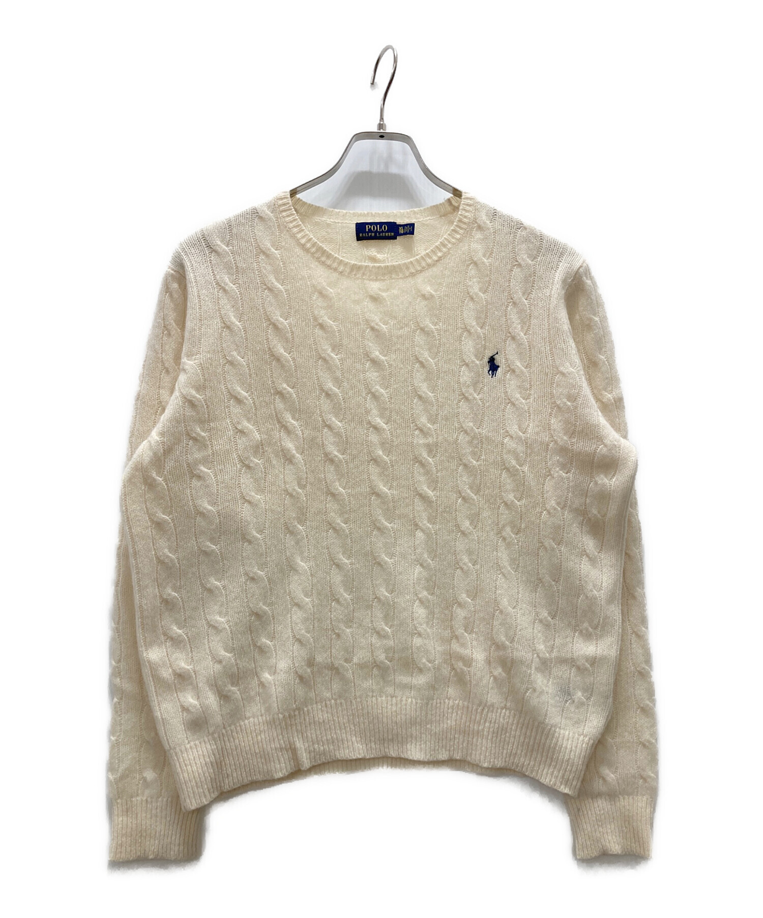 中古・古着通販POLO RALPH RALPH LAUREN カシミヤ混 ニット ケーブル 