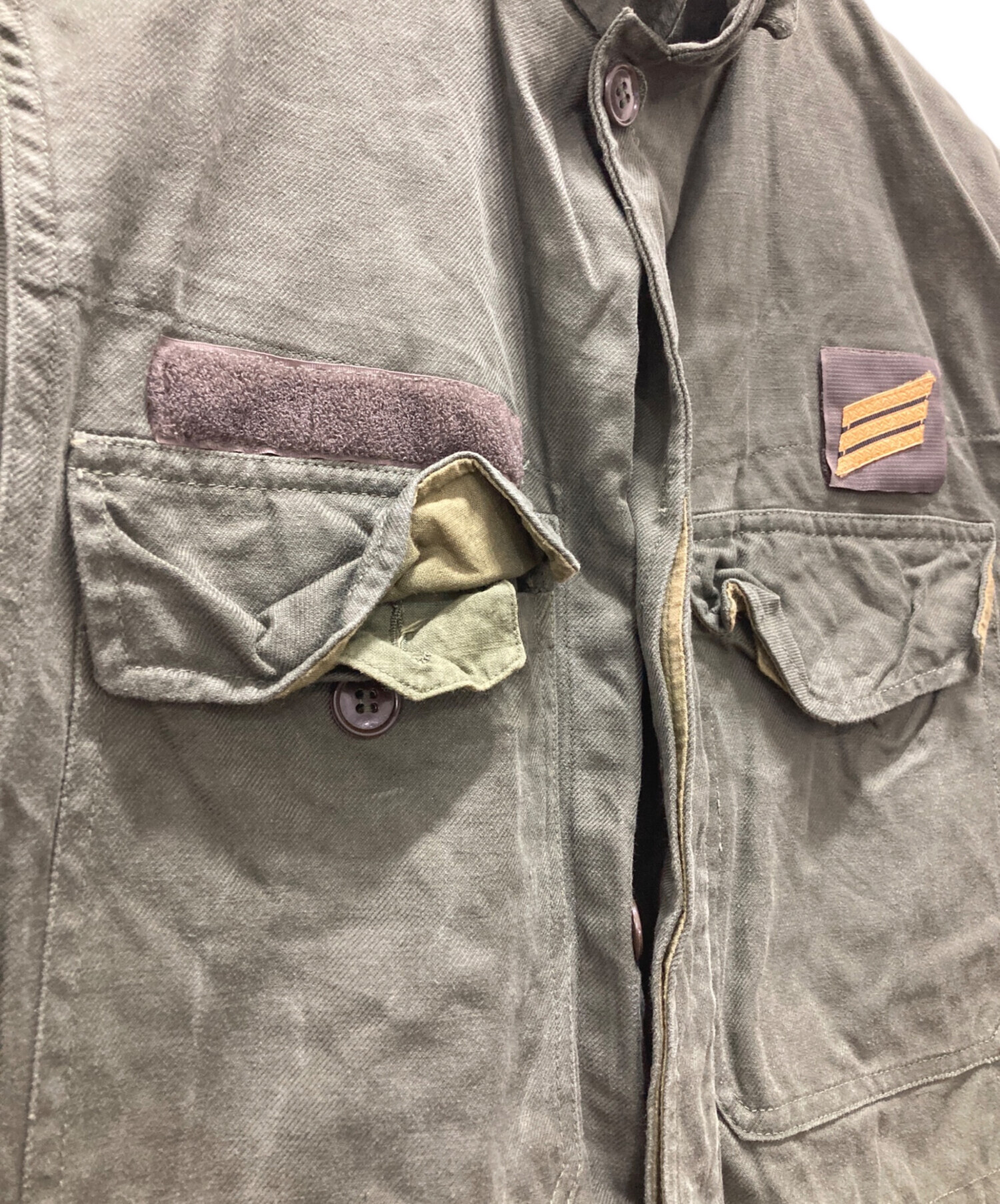 中古・古着通販】USED (ユーズド) フランス軍ミリタリージャケット