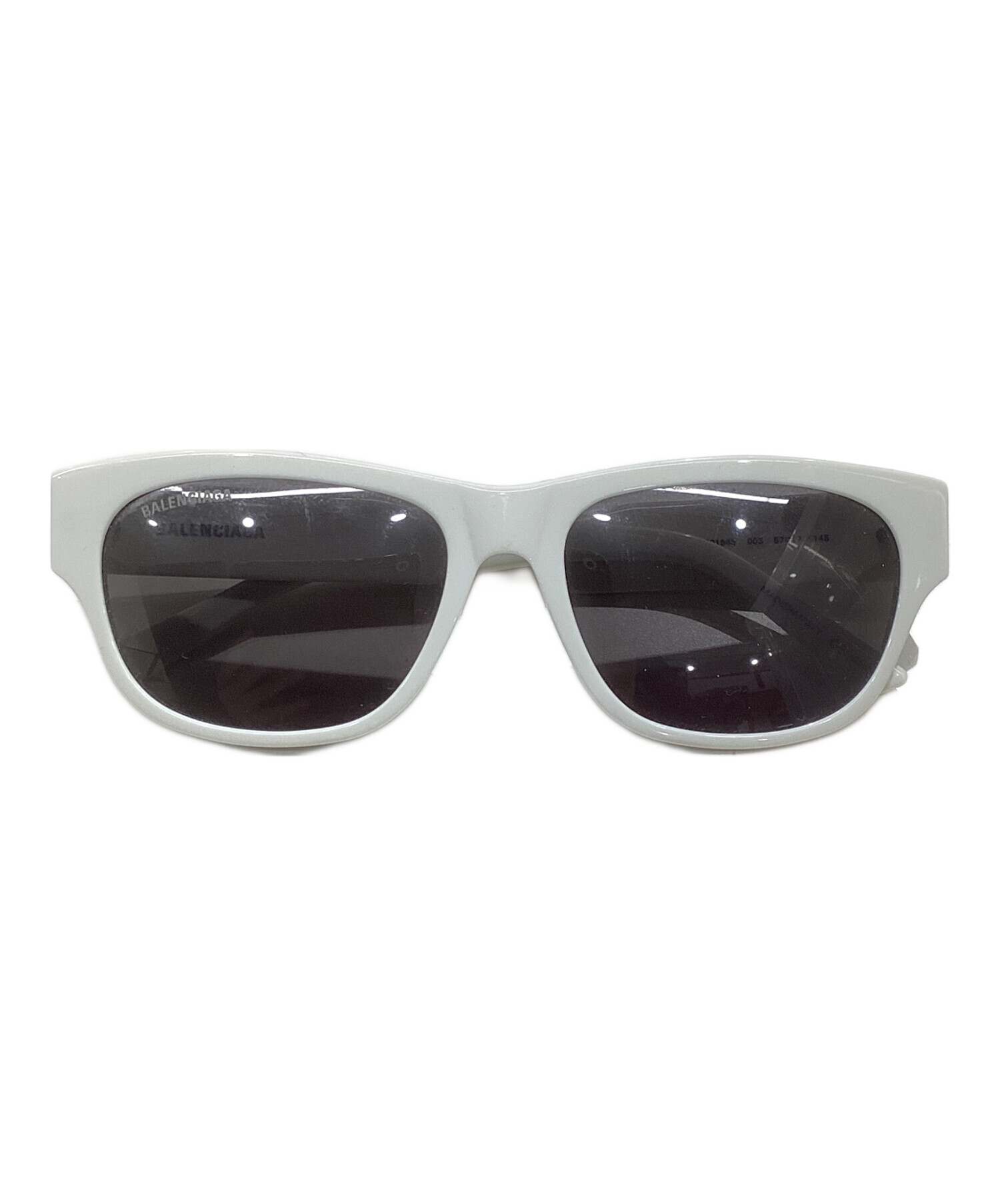 BALENCIAGA バレンシアガ サングラス メンズ 【古着】【中古】 中古・古着通販】BALENCIAGA (バレンシアガ) サングラス ホワイト