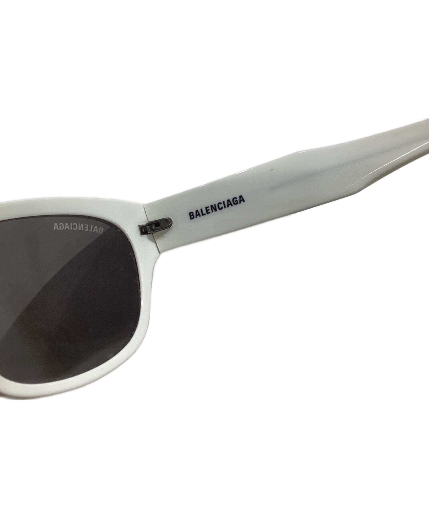 中古・古着通販】BALENCIAGA (バレンシアガ) サングラス ホワイト