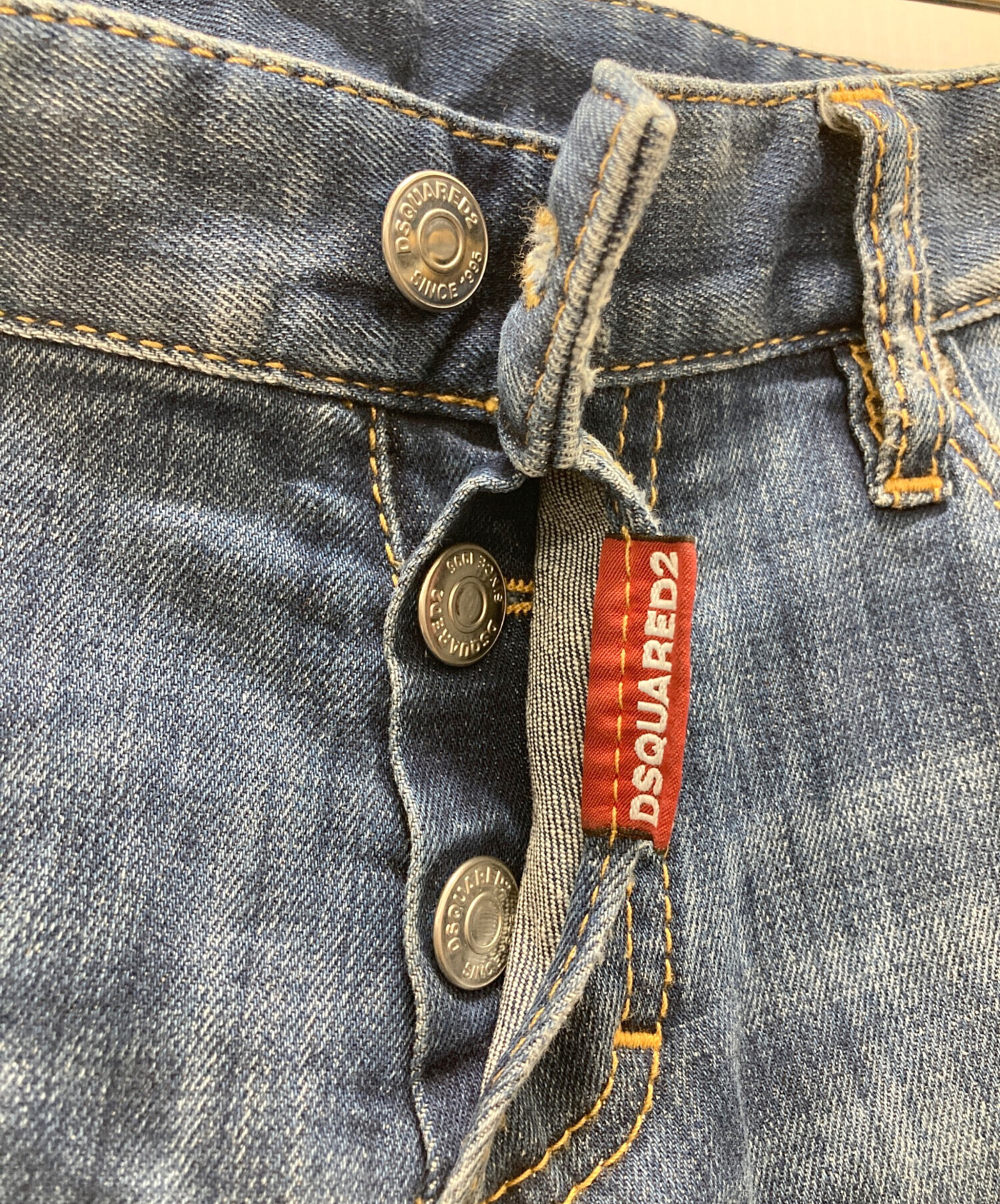 中古・古着通販】DSQUARED2 (ディースクエアード) スキニーデニム 