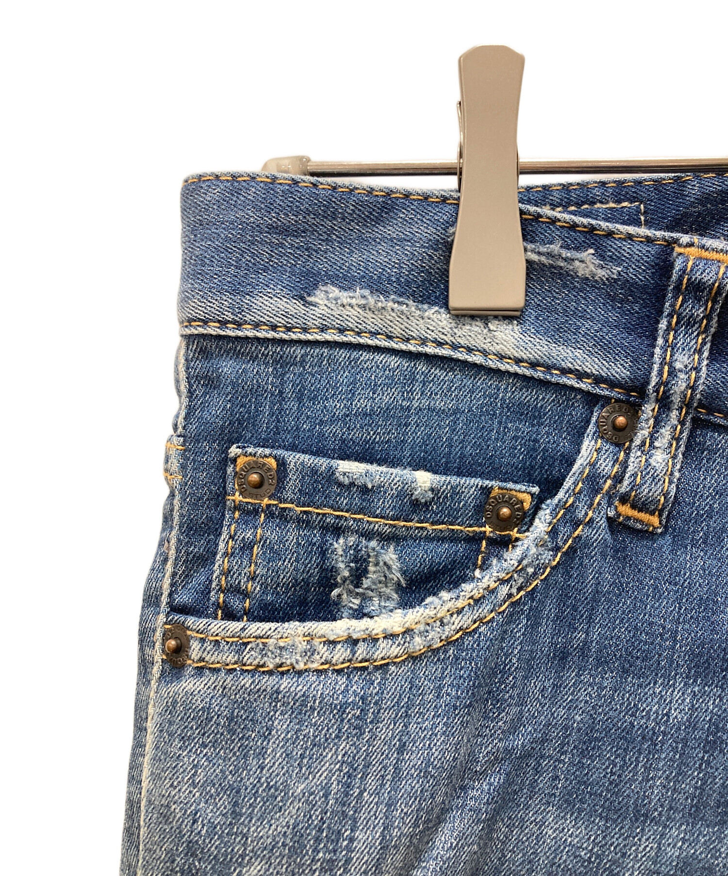 中古・古着通販】DSQUARED2 (ディースクエアード) スキニーデニム 