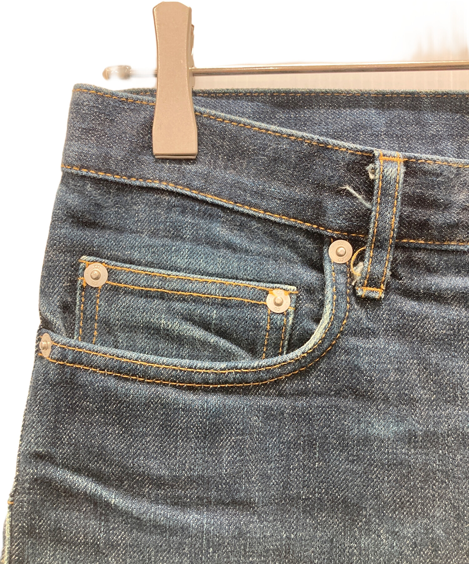 中古・古着通販】DIOR HOMME (ディオール オム) スキニーデニムパンツ