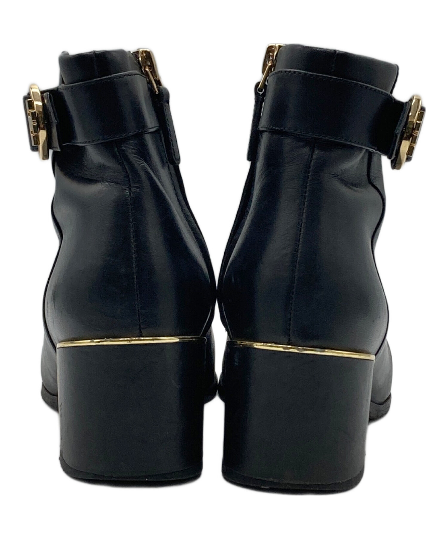 中古・古着通販】TORY BURCH (トリーバーチ) ショートブーツ ブラック