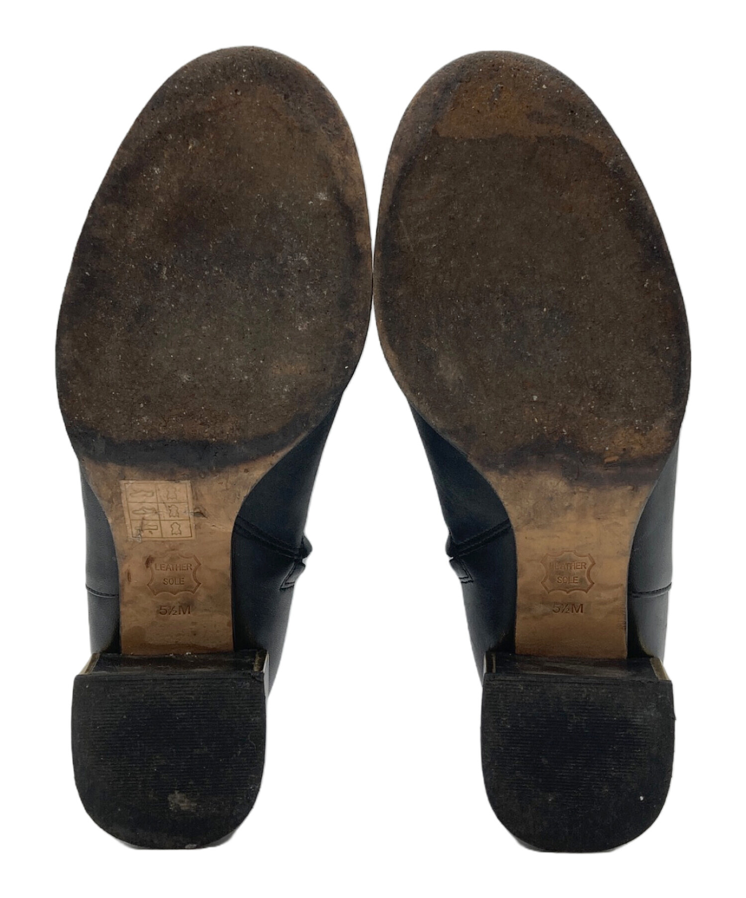 中古・古着通販】TORY BURCH (トリーバーチ) ショートブーツ ブラック