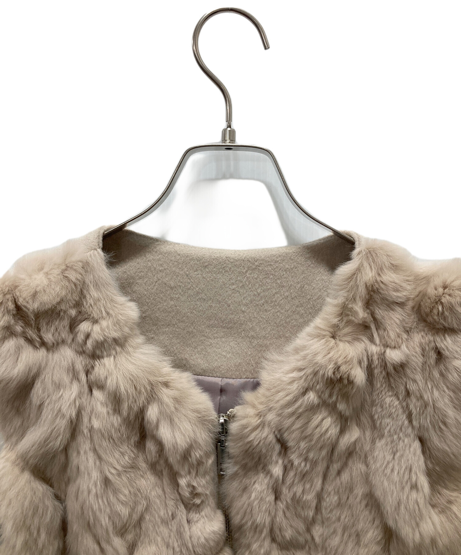 中古・古着通販】PASSIONE (パシオーネ) レッキスファー切替ベスト