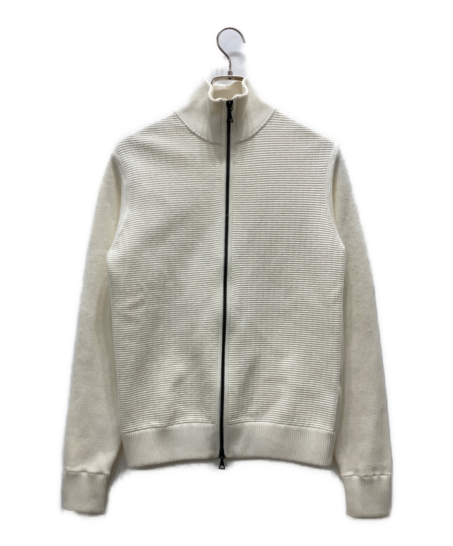 中古・古着通販】theory (セオリー) ドライバーズニット ホワイト 