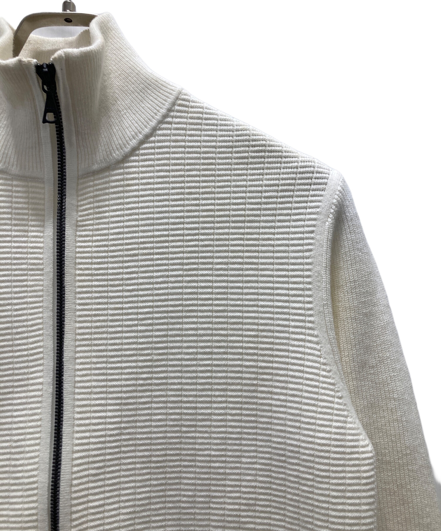 中古・古着通販】theory (セオリー) ドライバーズニット ホワイト