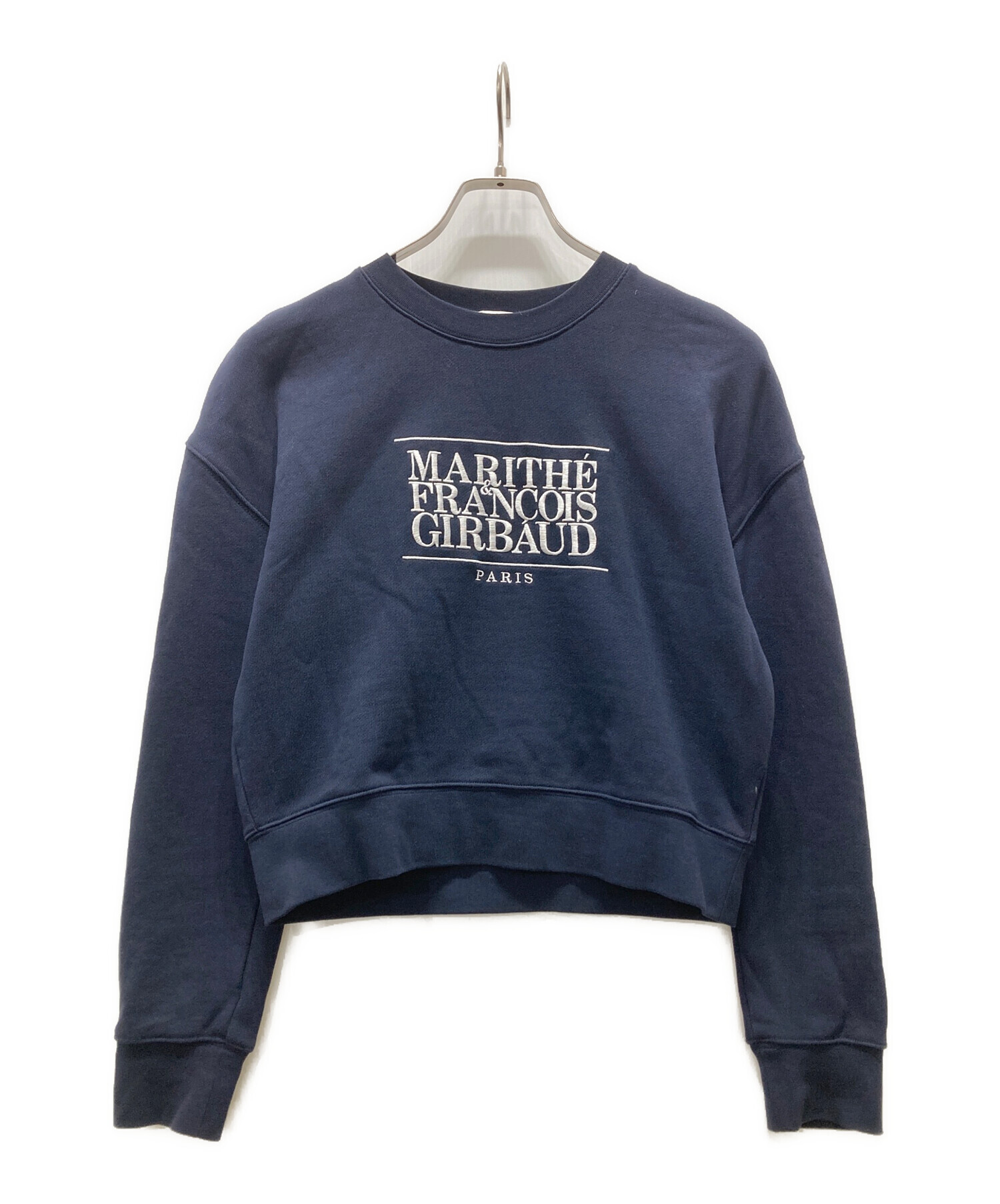 MARITHE FRANCOIS GIRBAUD スウェット　アッシュブルー 中古・古着通販】MARITHE+FRANCOIS GIRBAUD (マリテフランソワジルボー