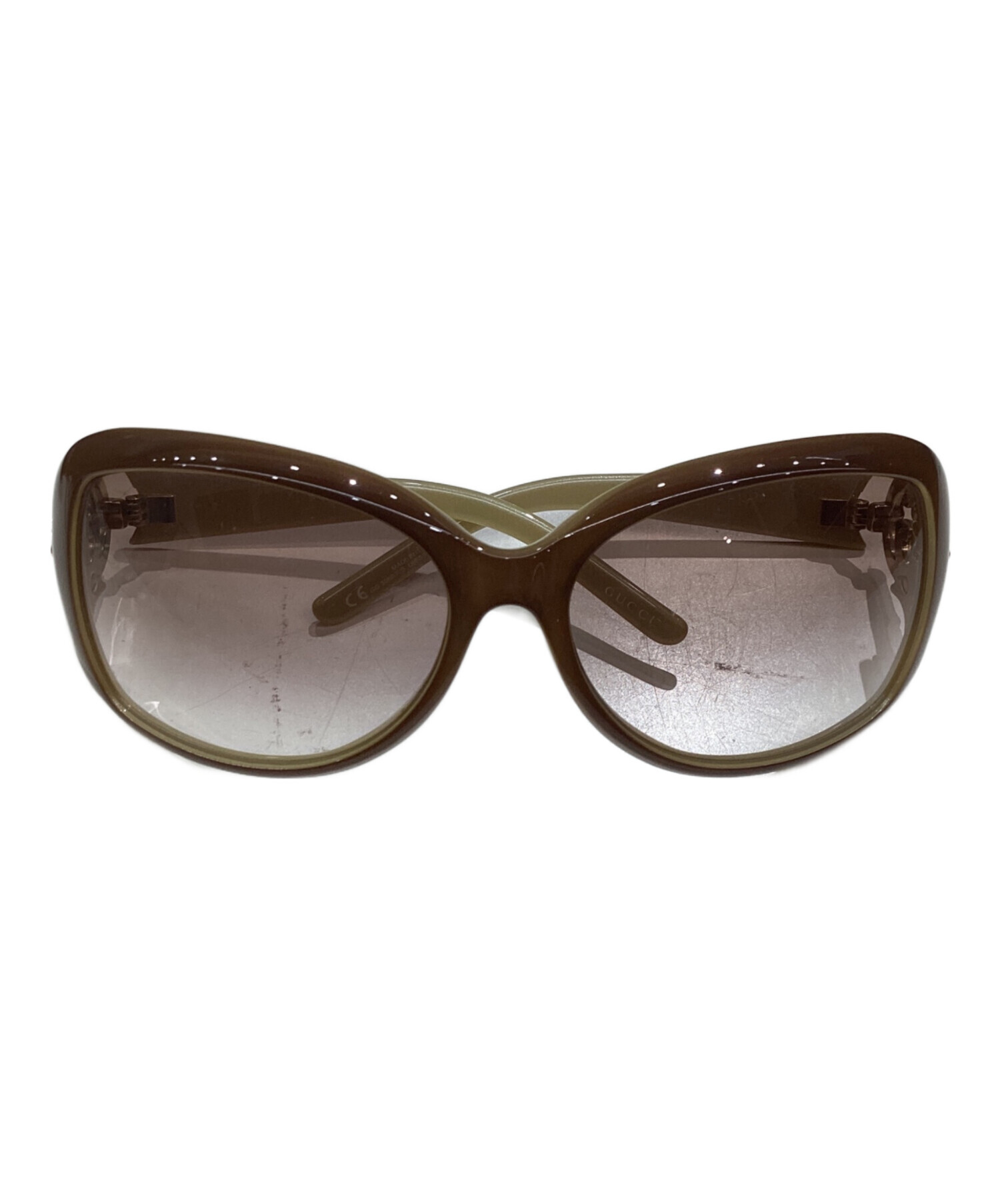 中古・古着通販】GUCCI (グッチ) サングラス ブラウン｜ブランド・古着