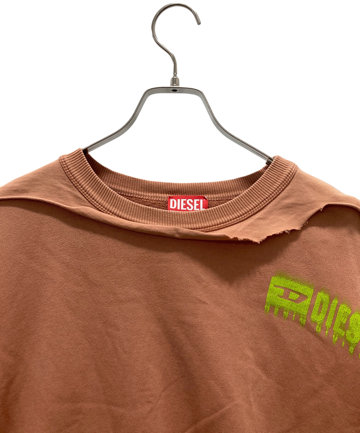 中古・古着通販】DIESEL (ディーゼル) ロゴプリントスウェット/S-BOXT