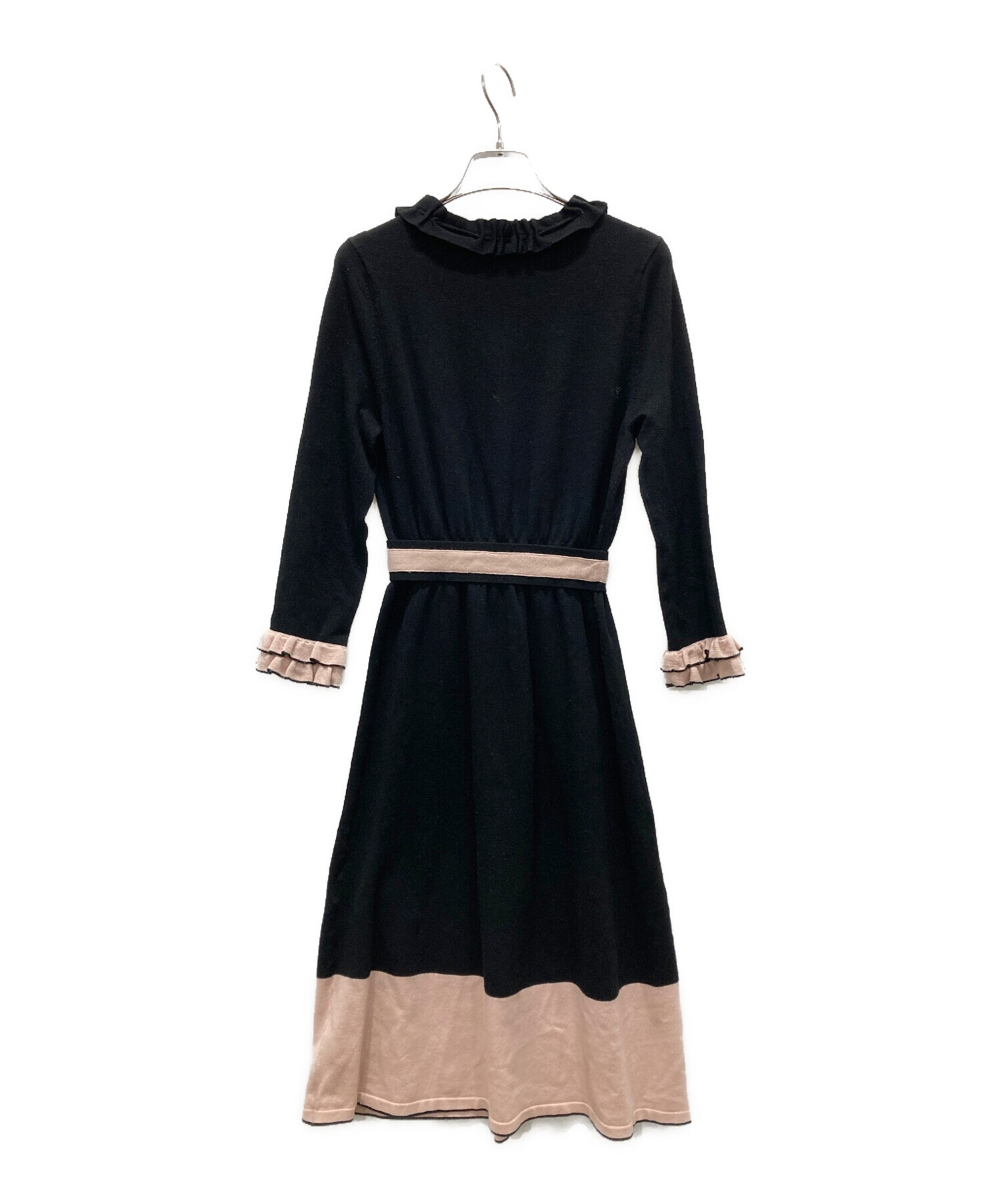 中古・古着通販】TO BE CHIC (トゥービーシック) フリル袖ニット