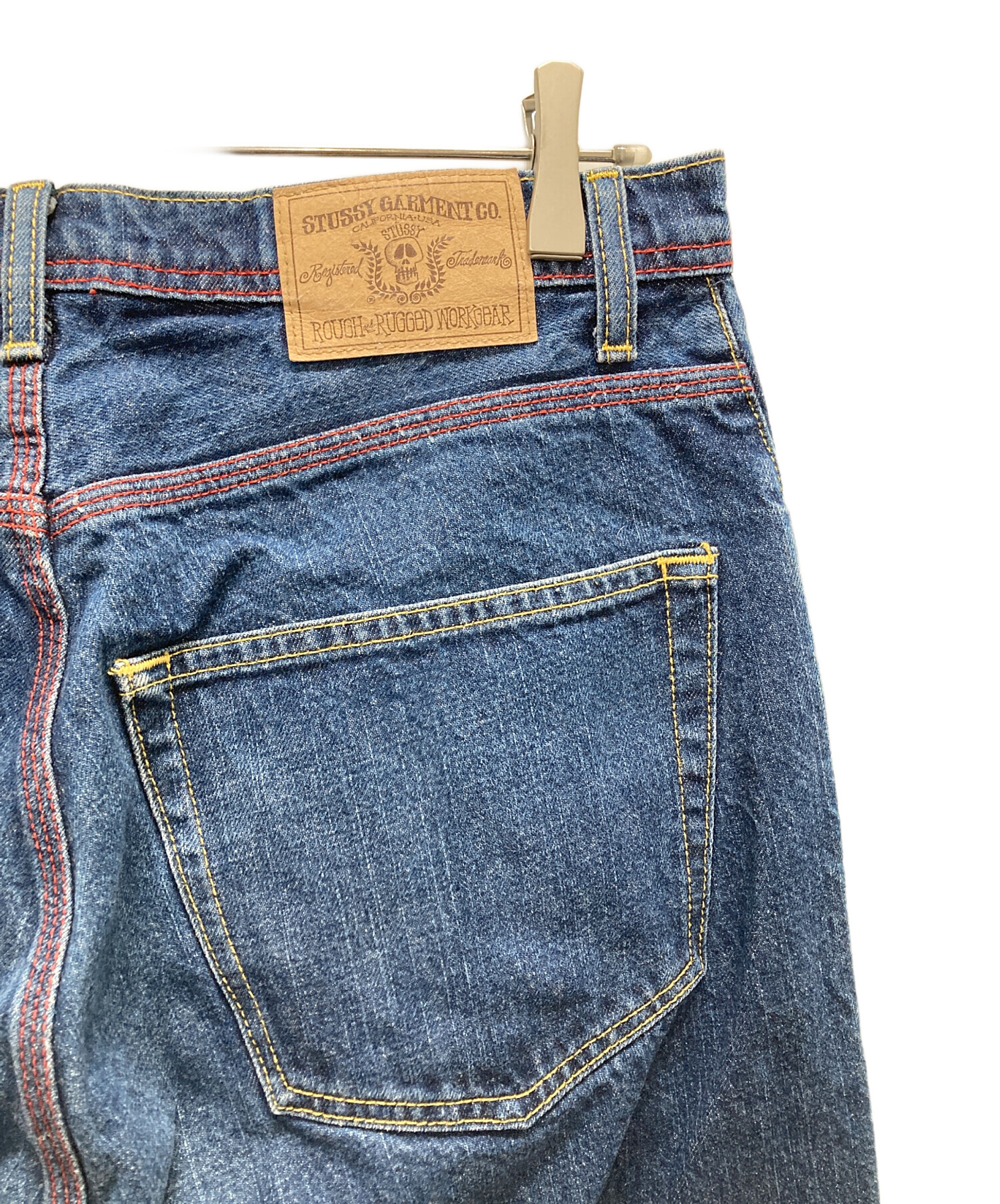 中古・古着通販】stussy (ステューシー) USA製デニムパンツ/Rough and