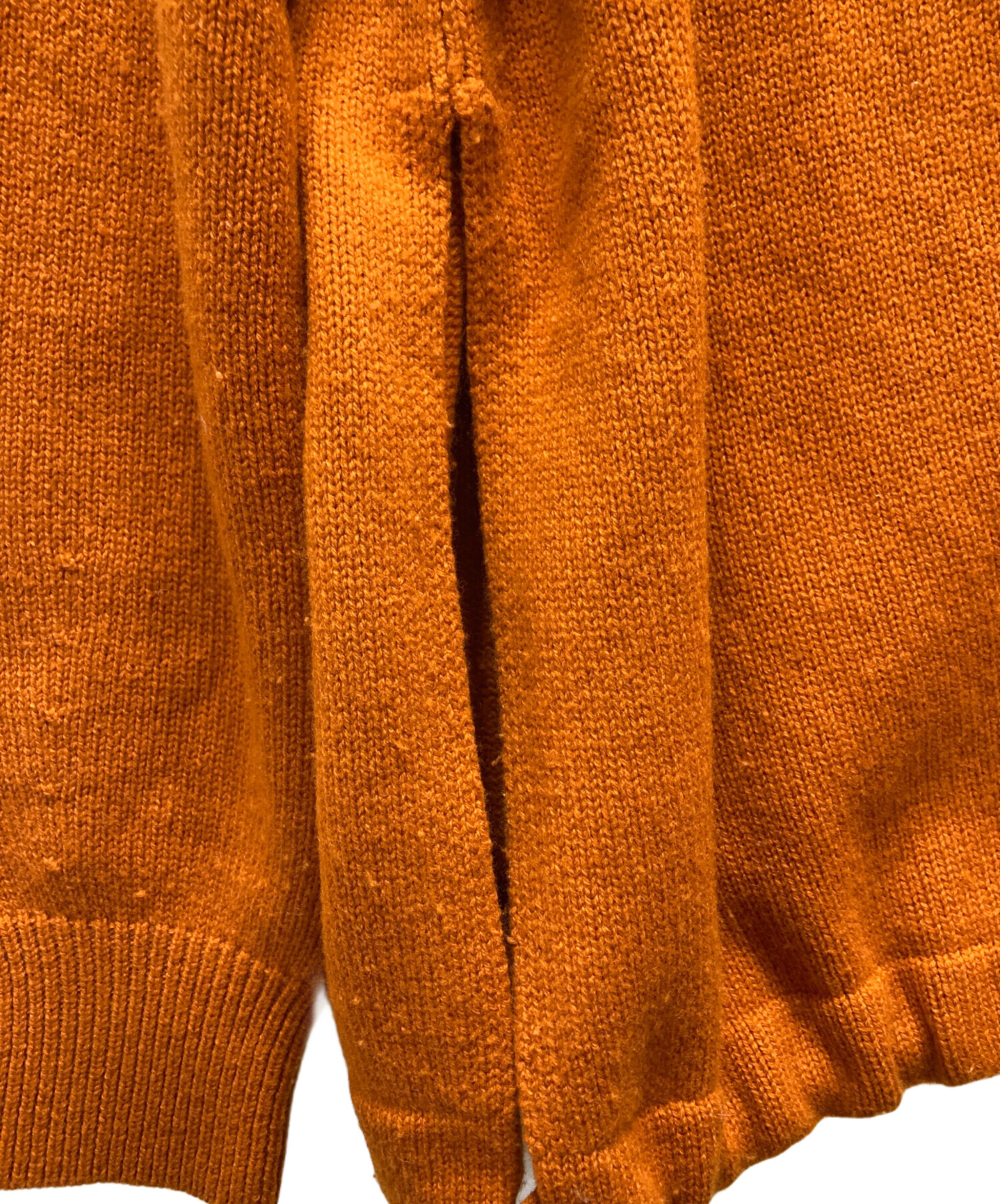 中古・古着通販】theory (セオリー) カシミヤ混ニット オレンジ サイズ