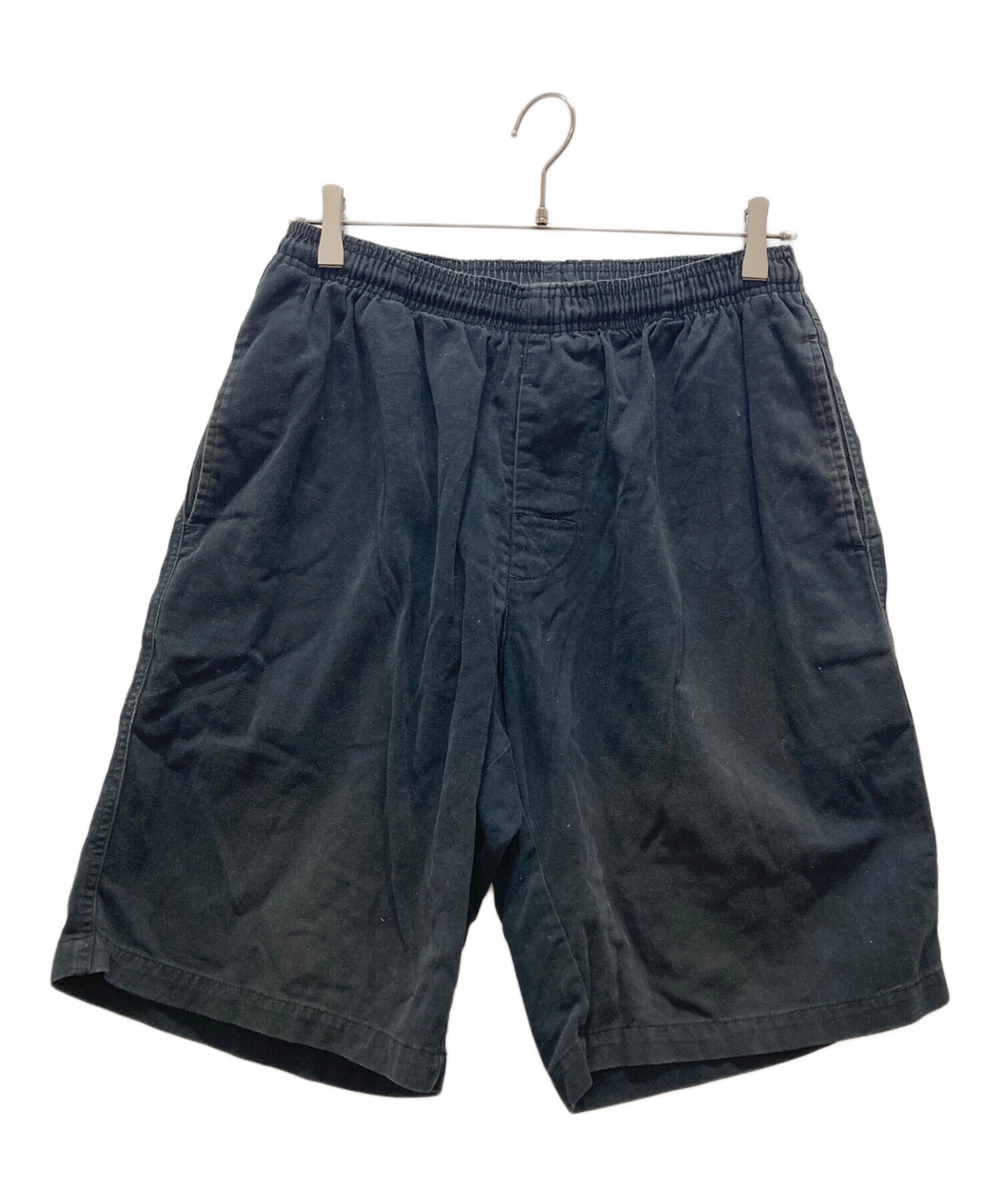 中古・古着通販】stussy (ステューシー) USA製ハーフパンツ ブラック 