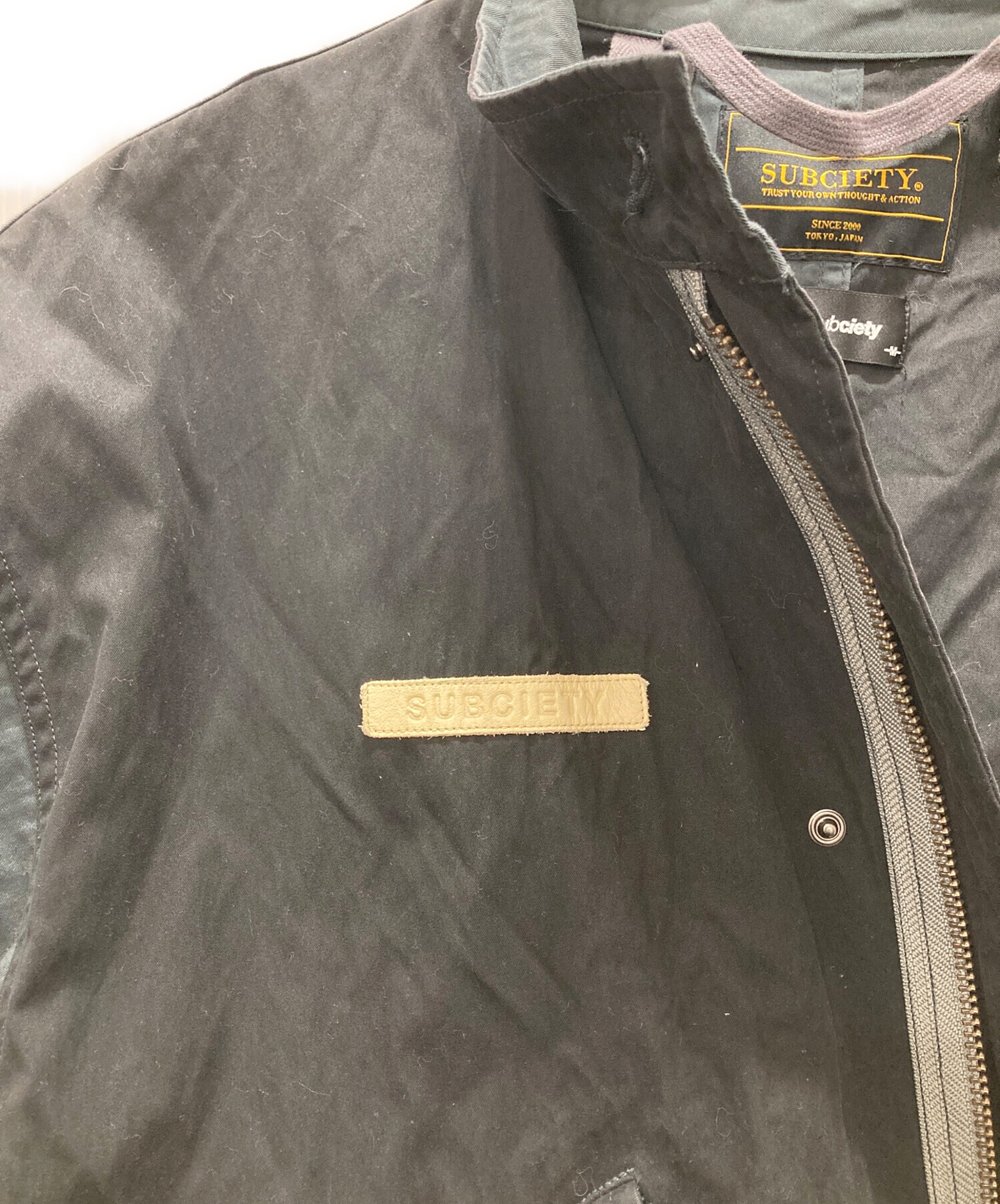 中古・古着通販】SUBCIETY (サブサエティ) バイカラーモッズコート/M 