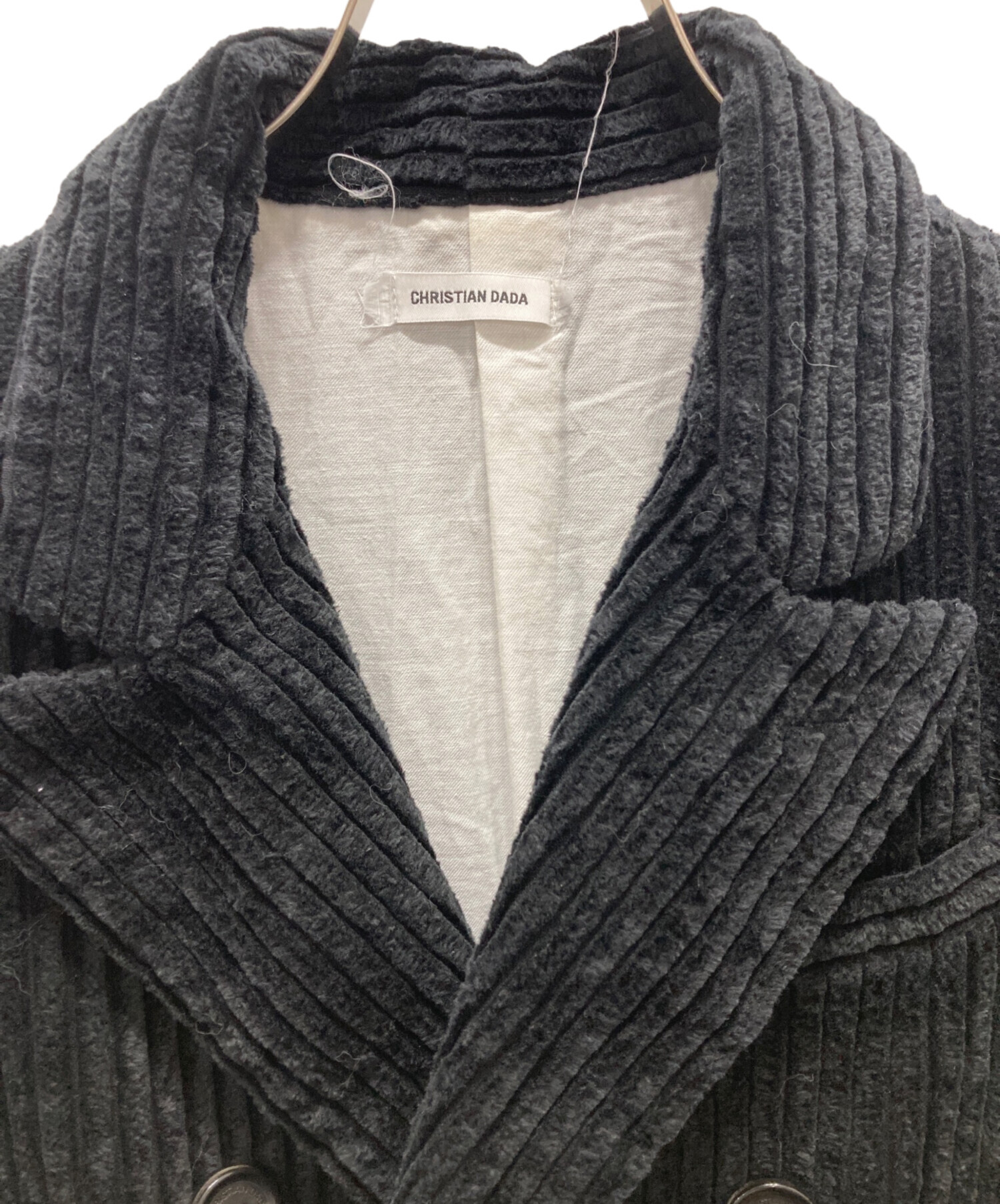 CHRISTIAN DADA クリスチャンダダコート CHRISTIAN DADA - メルトンコート - Paneled Tailored Melton Coat